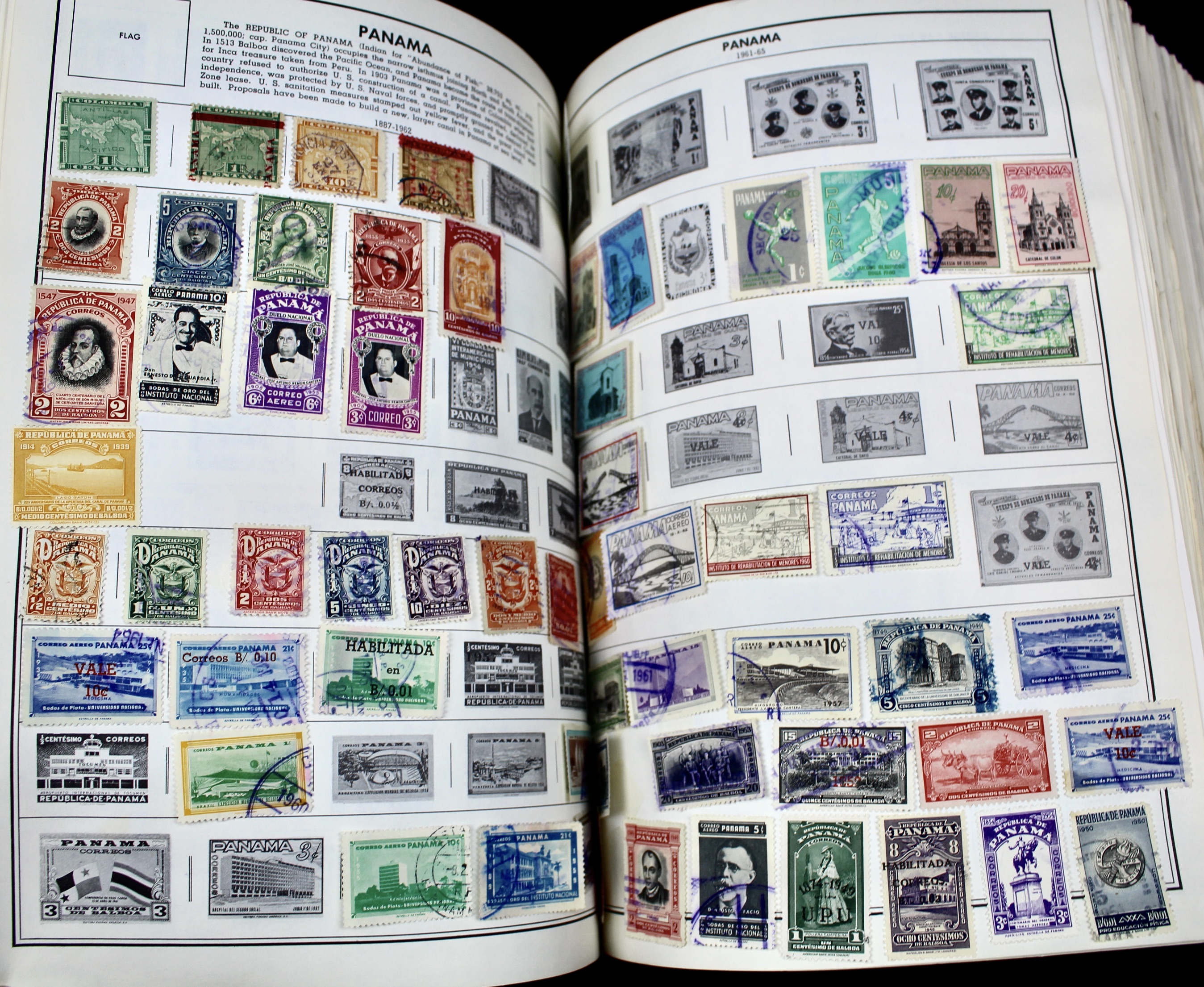 Gigantic Citation Postage Stamp Album