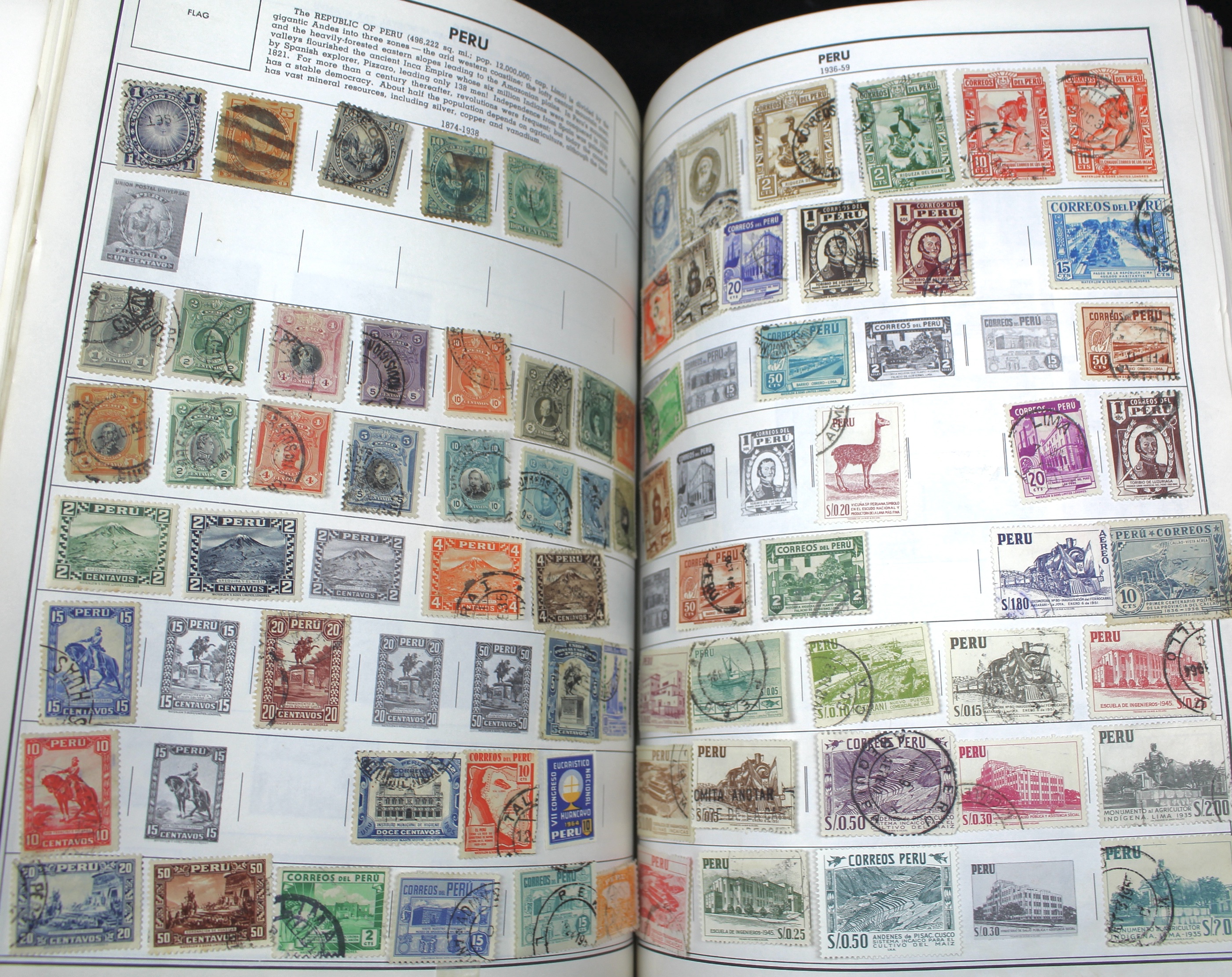 Gigantic Citation Postage Stamp Album
