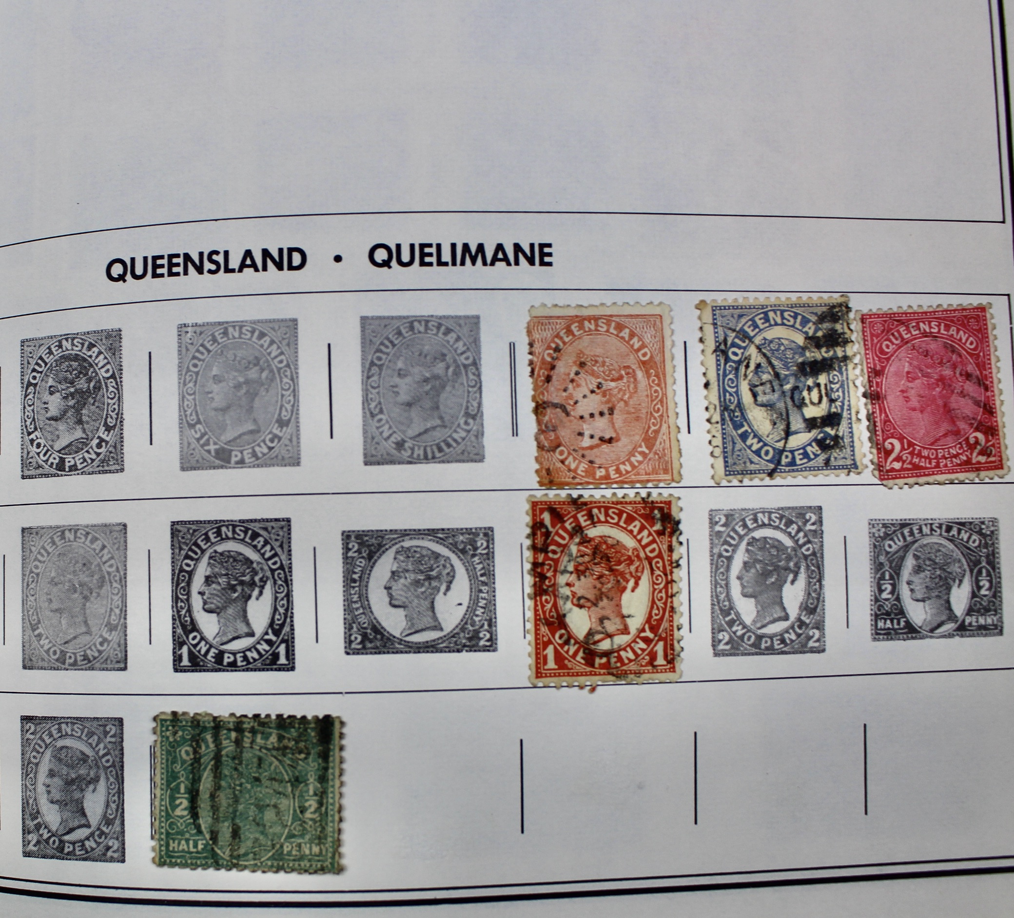 Gigantic Citation Postage Stamp Album