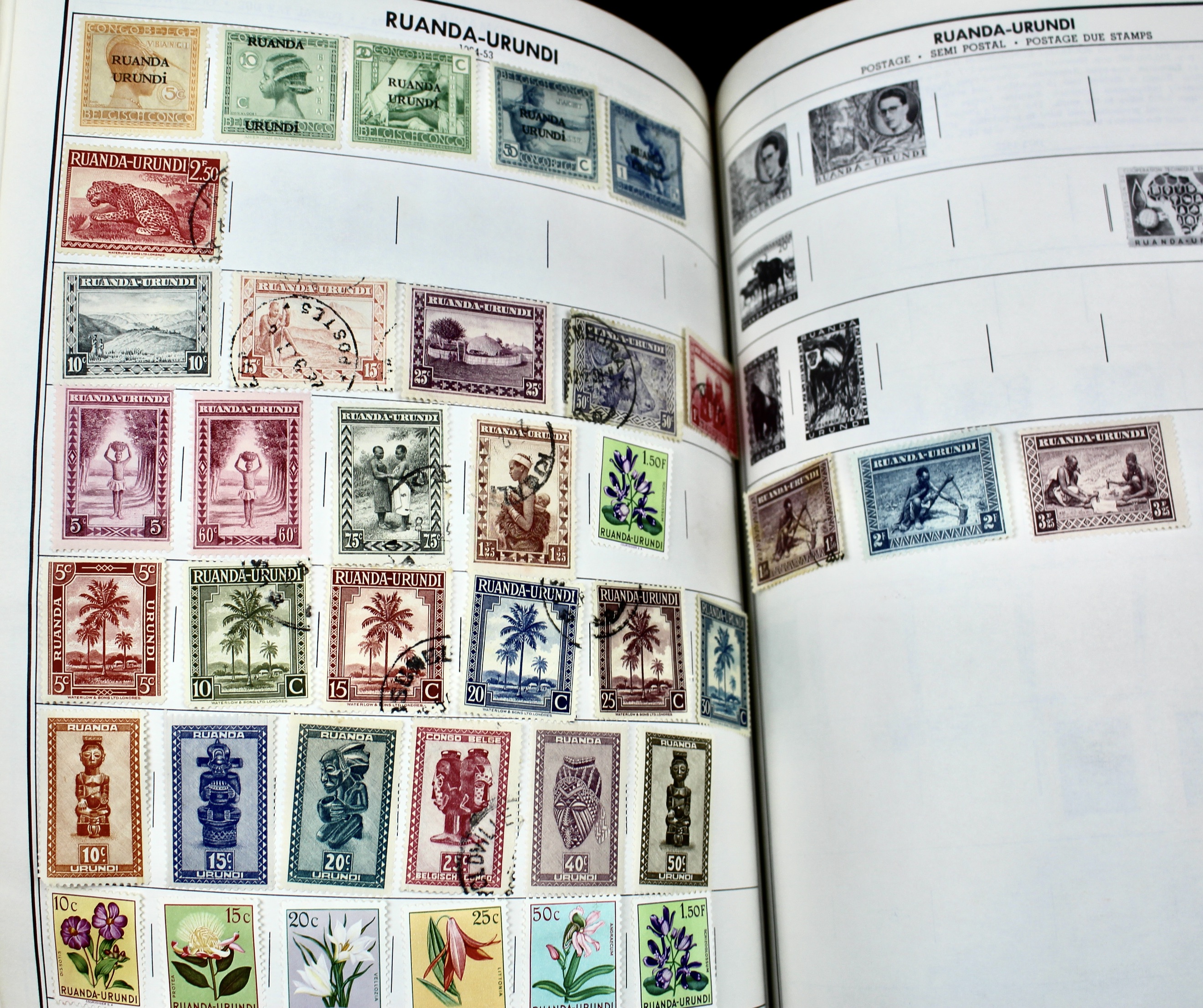 Gigantic Citation Postage Stamp Album