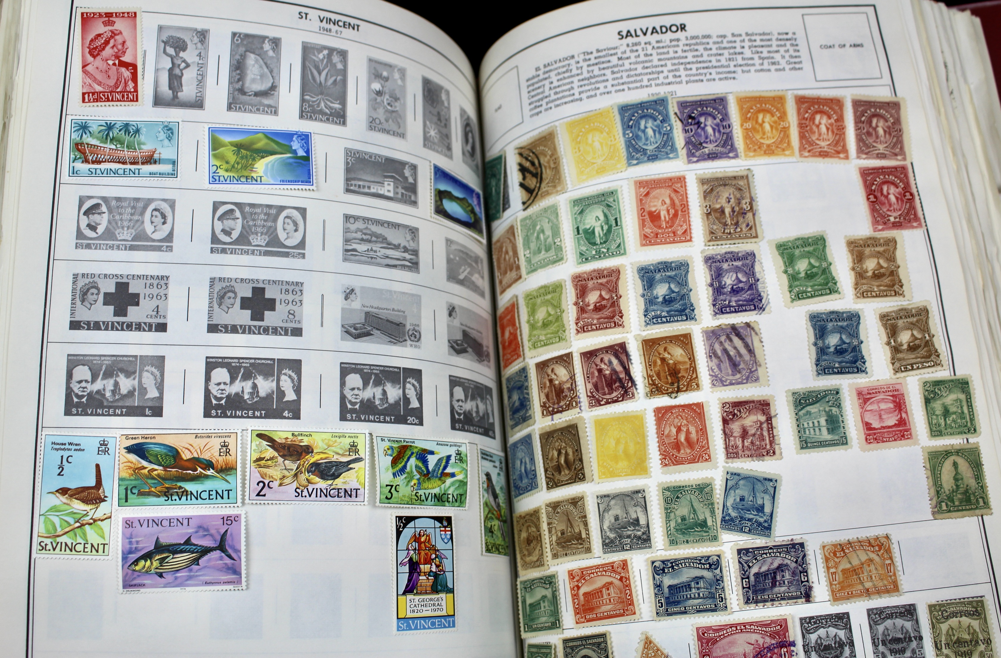 Gigantic Citation Postage Stamp Album