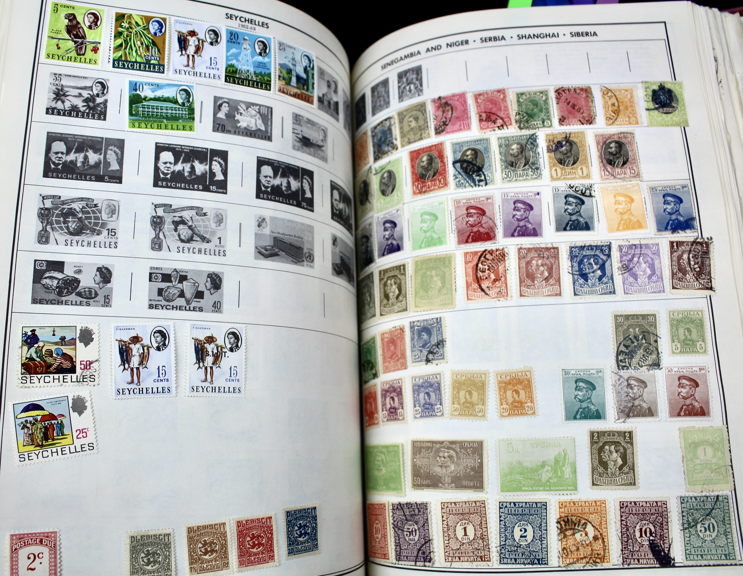 Gigantic Citation Postage Stamp Album
