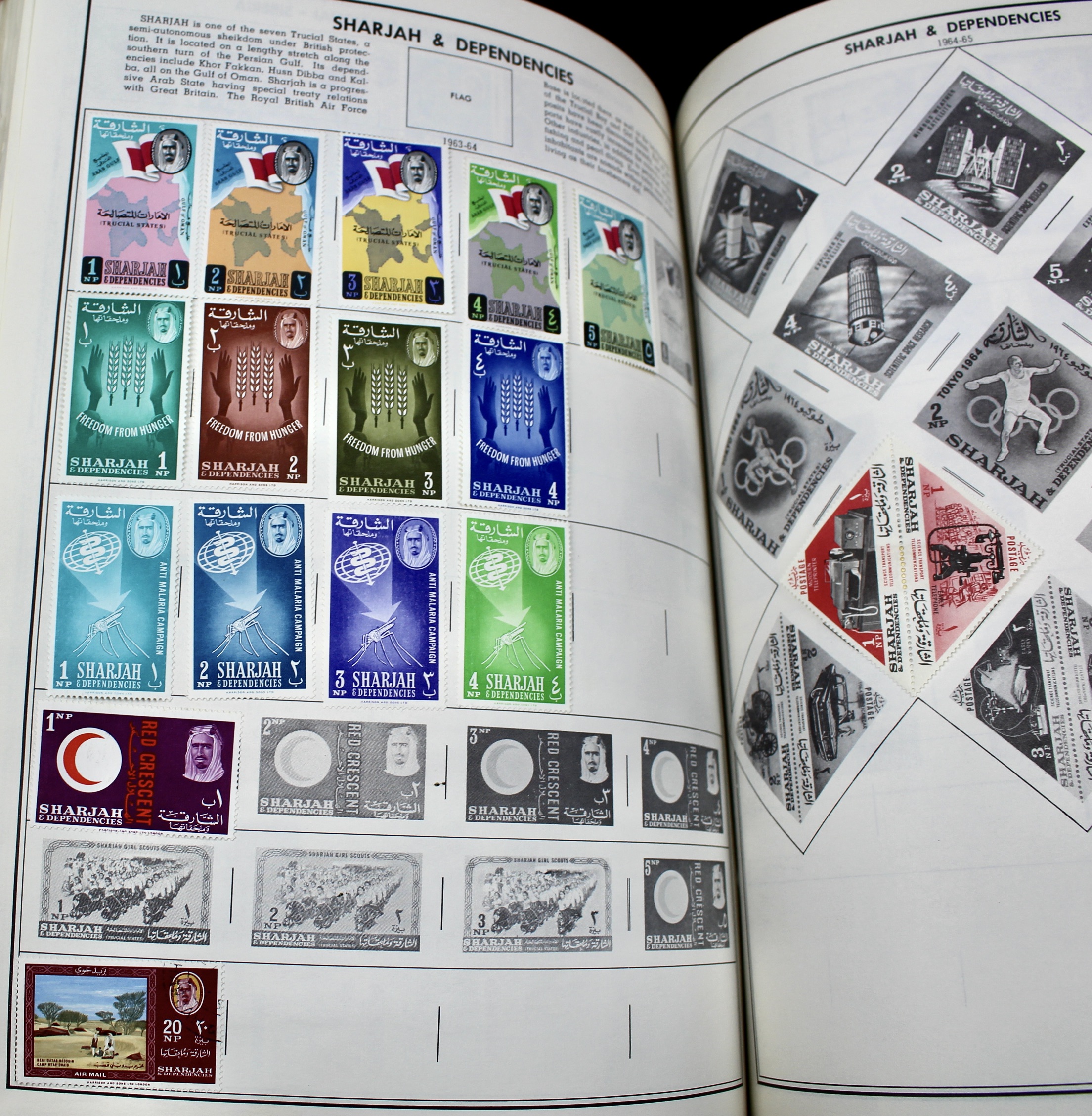 Gigantic Citation Postage Stamp Album