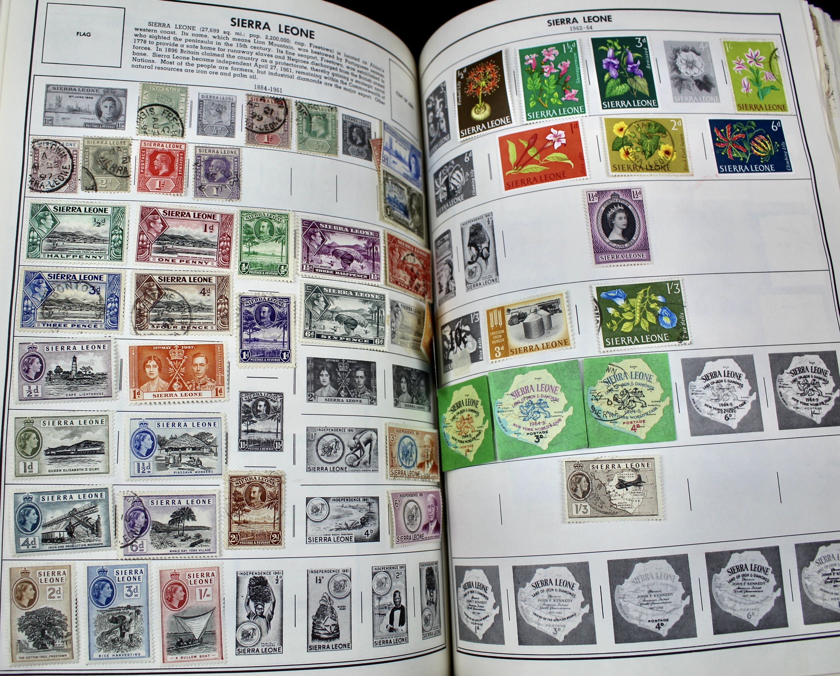 Gigantic Citation Postage Stamp Album