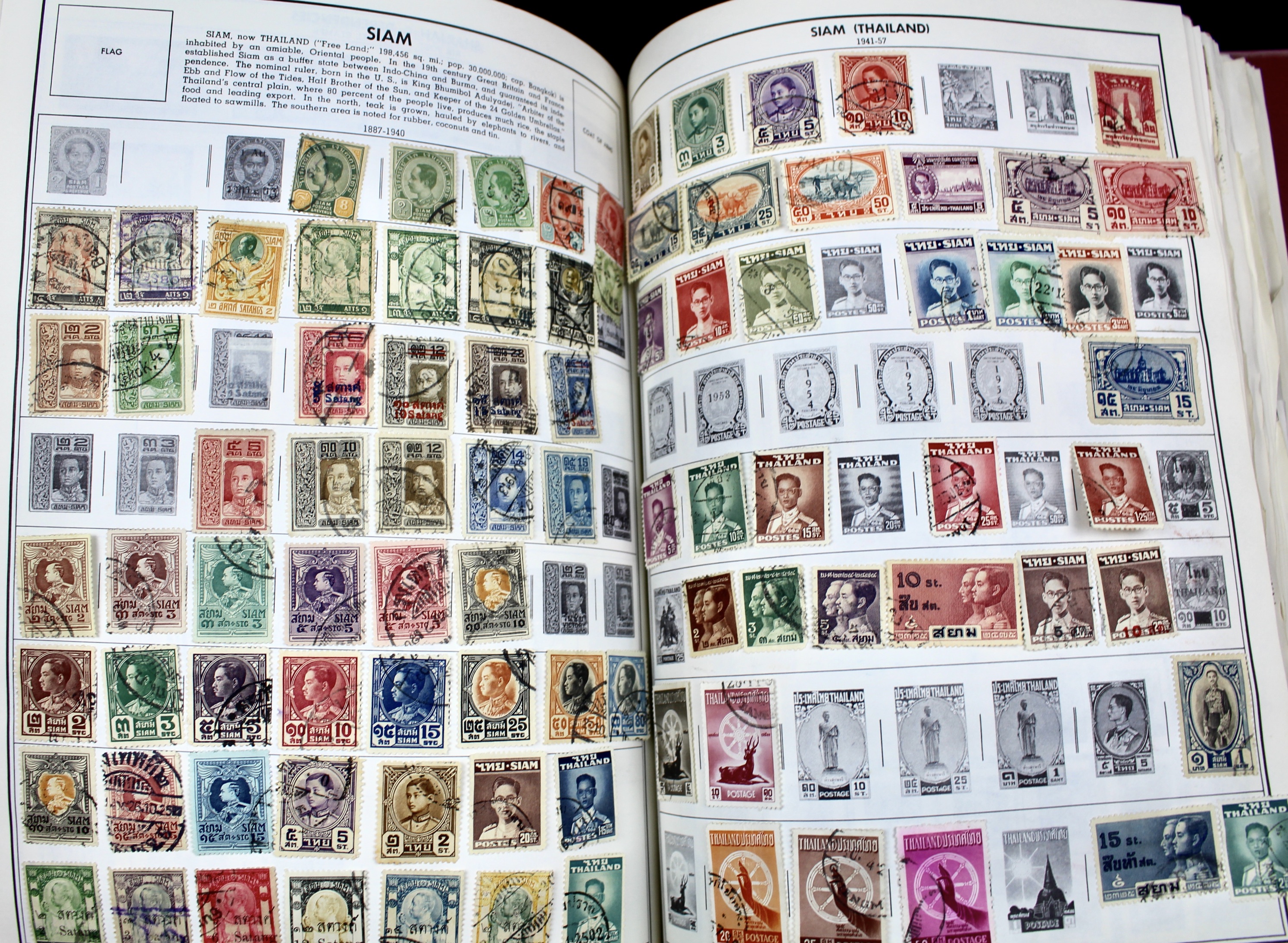 Gigantic Citation Postage Stamp Album