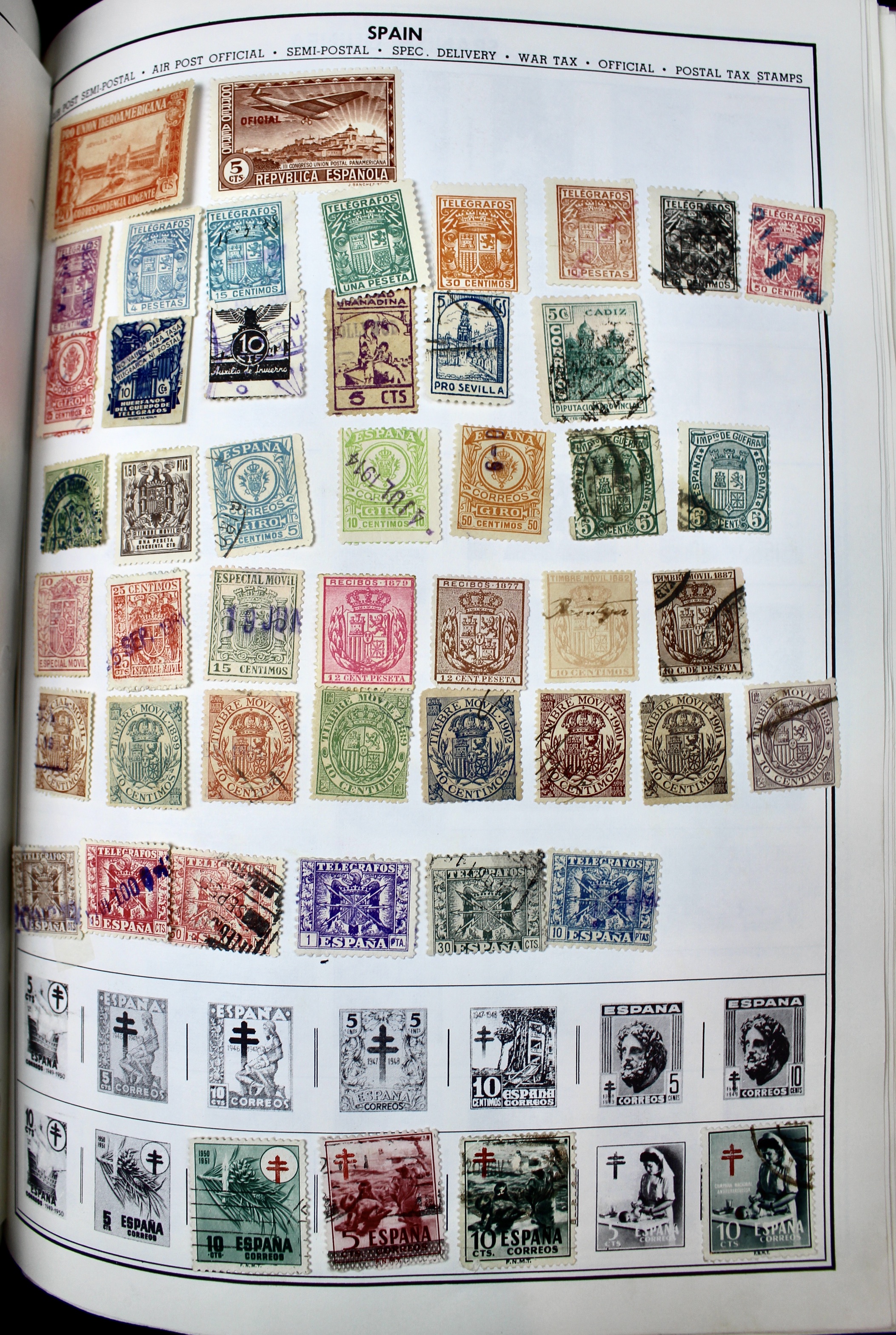 Gigantic Citation Postage Stamp Album