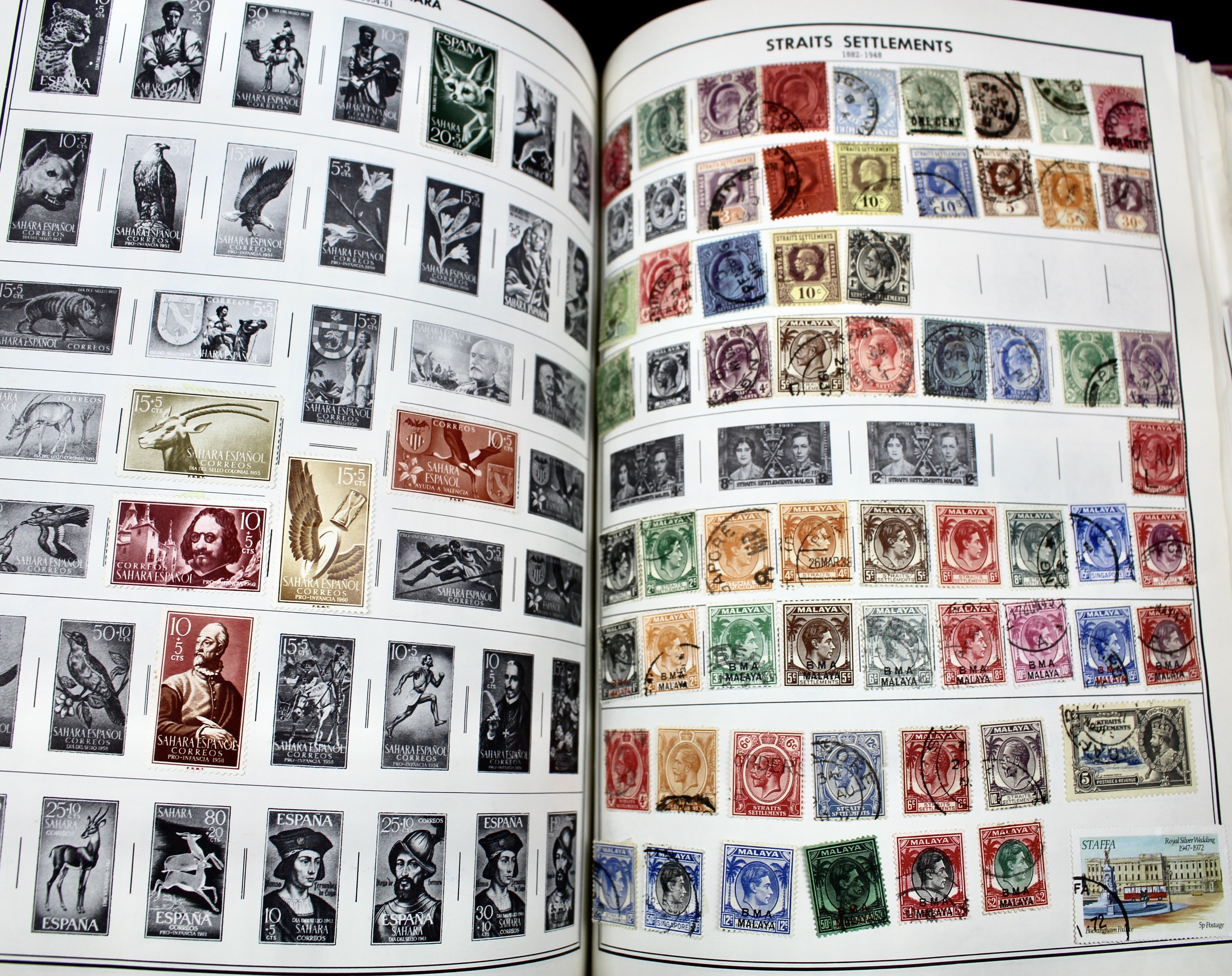 Gigantic Citation Postage Stamp Album