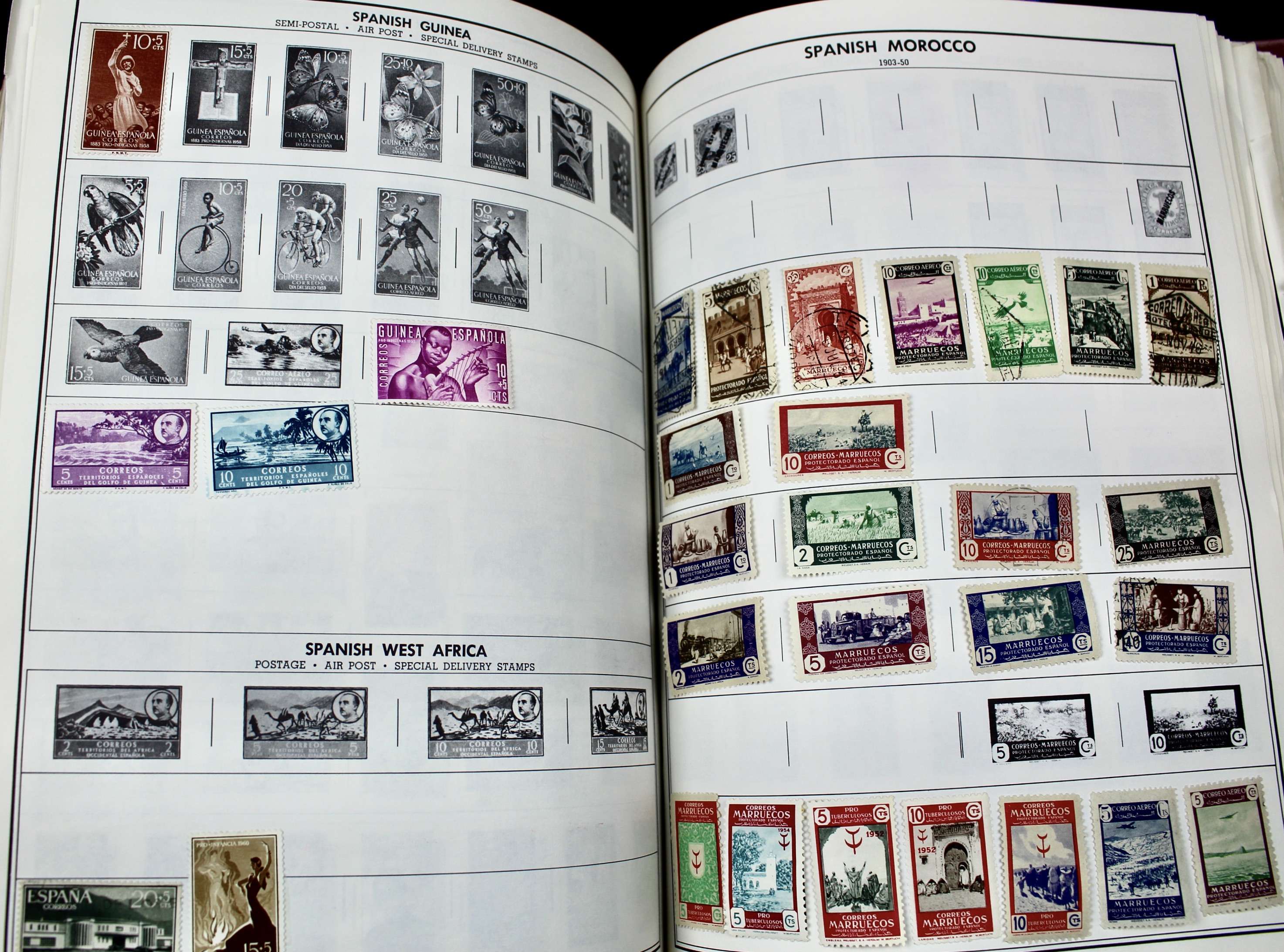 Gigantic Citation Postage Stamp Album