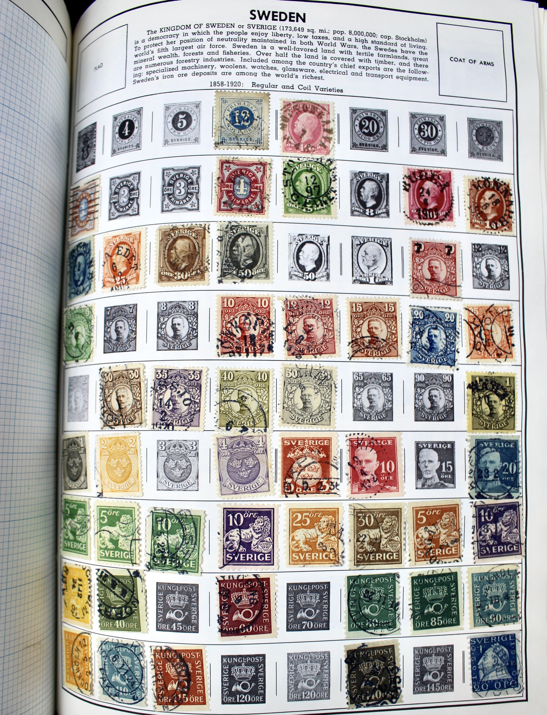 Gigantic Citation Postage Stamp Album