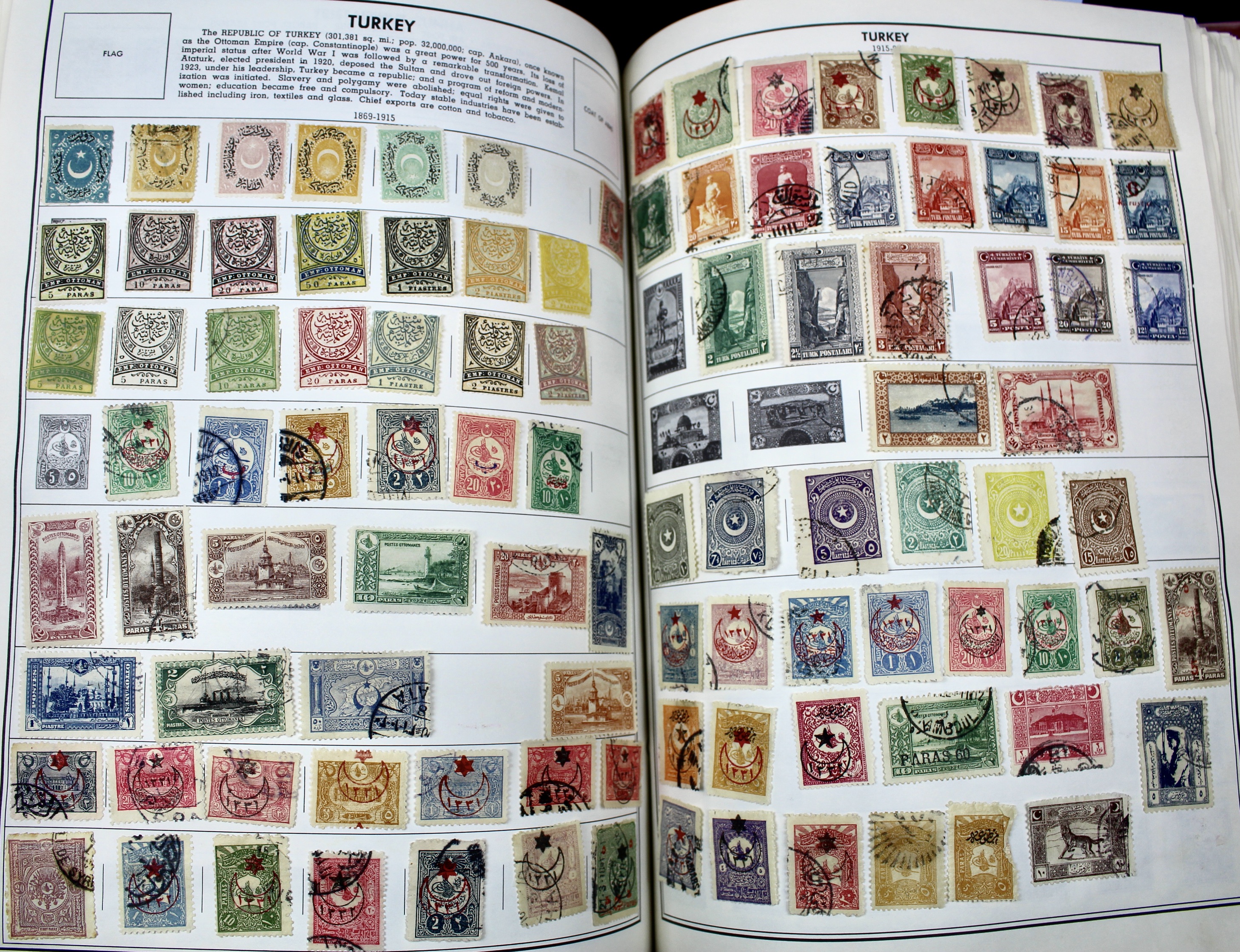 Gigantic Citation Postage Stamp Album