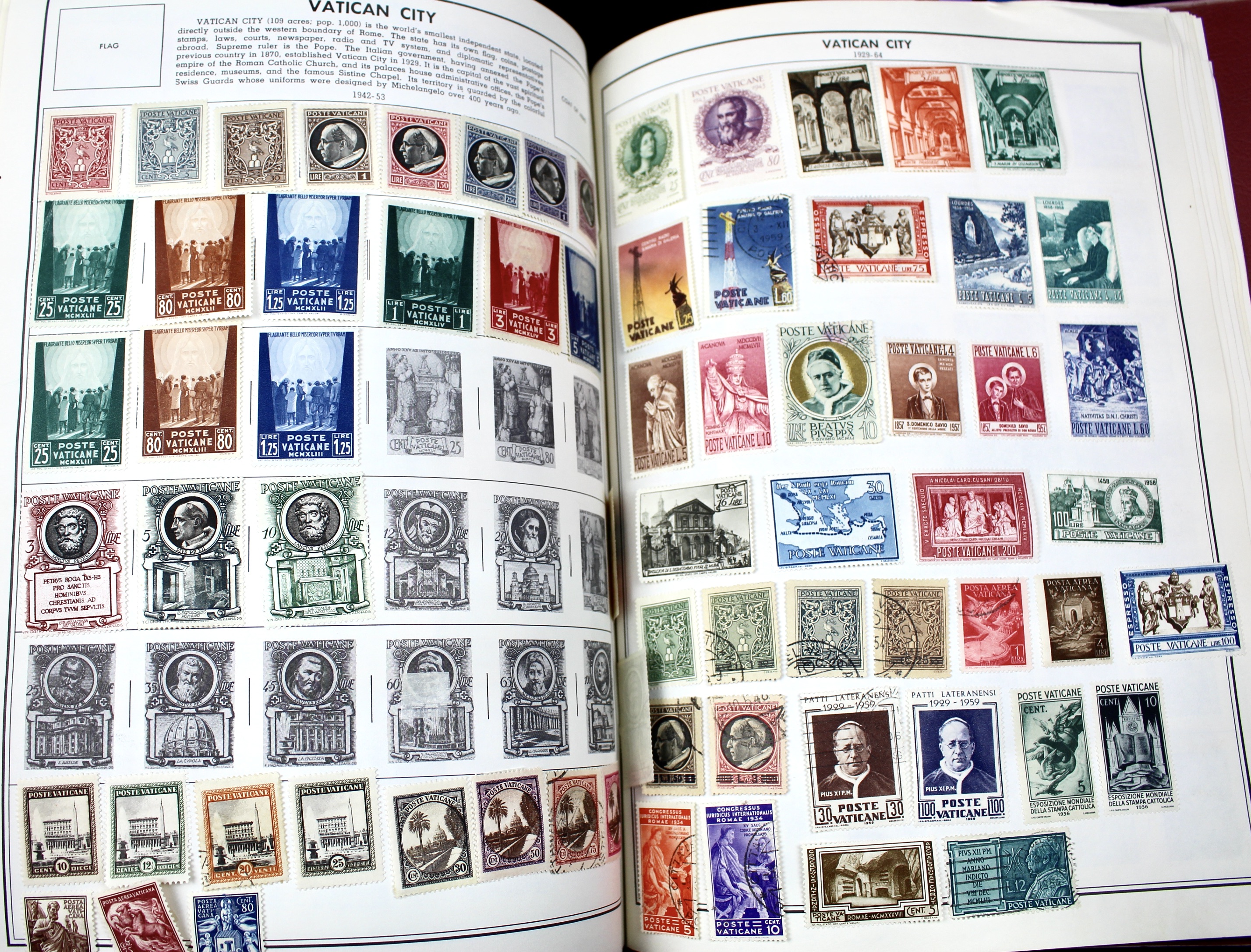 Gigantic Citation Postage Stamp Album
