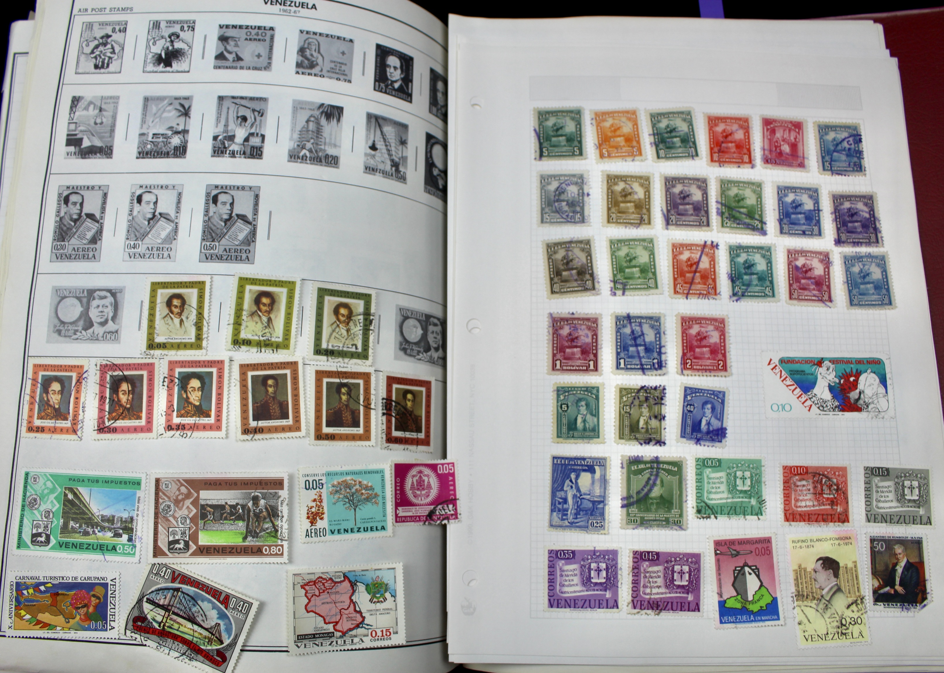 Gigantic Citation Postage Stamp Album
