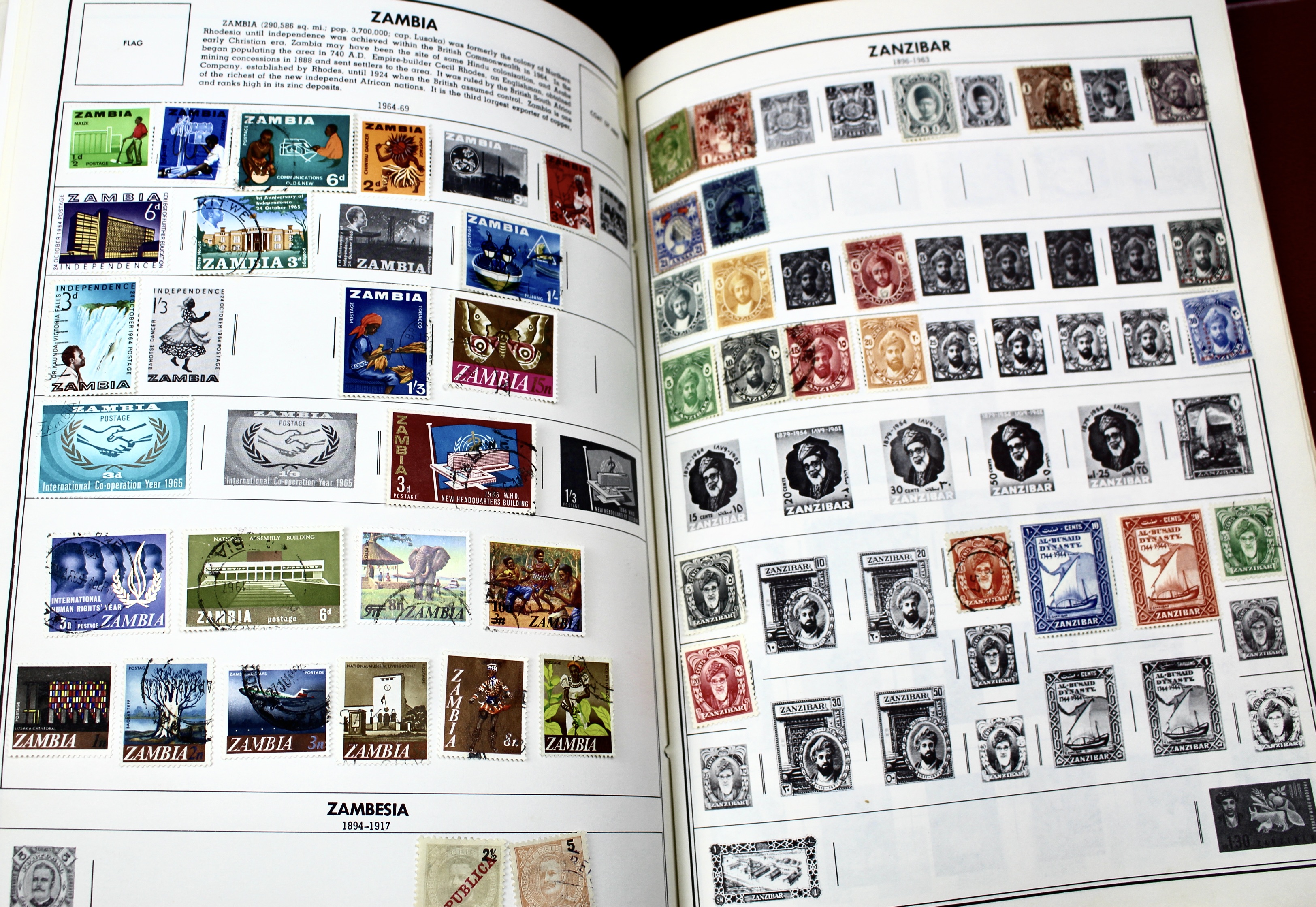 Gigantic Citation Postage Stamp Album