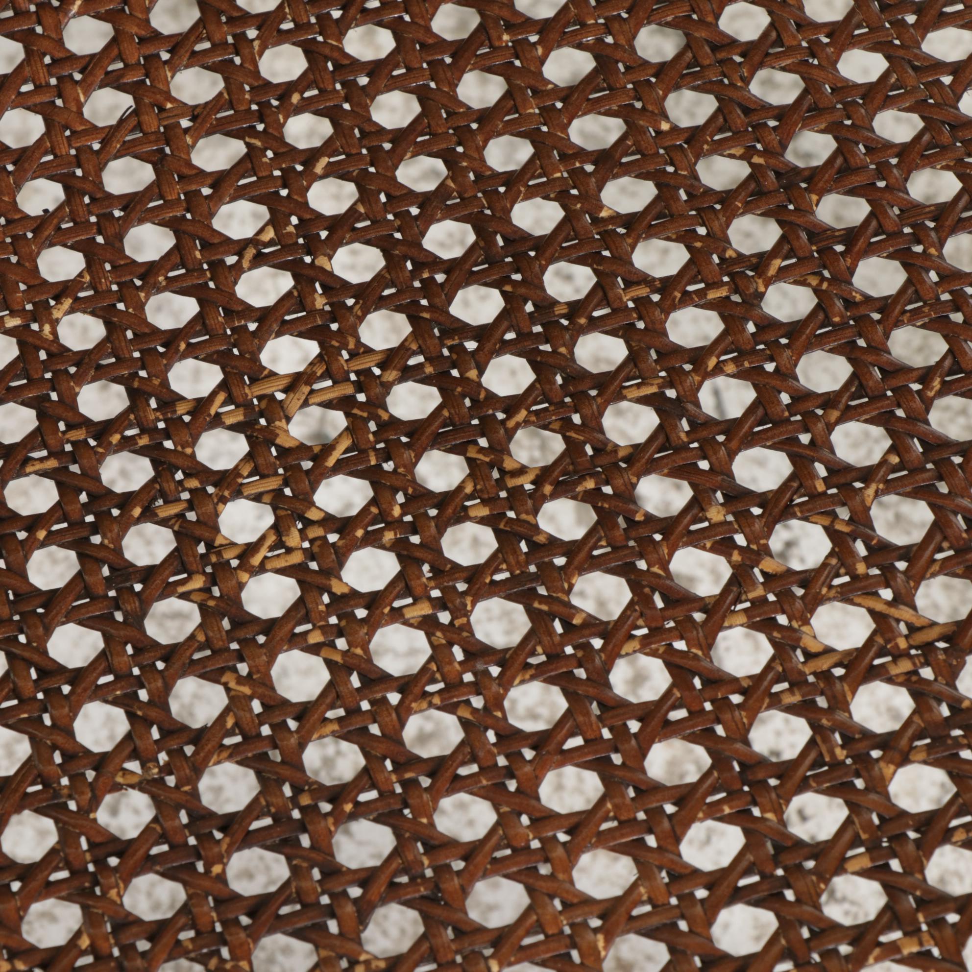 Contemporary Regency Style Caned Plantation Style Lounge Chair