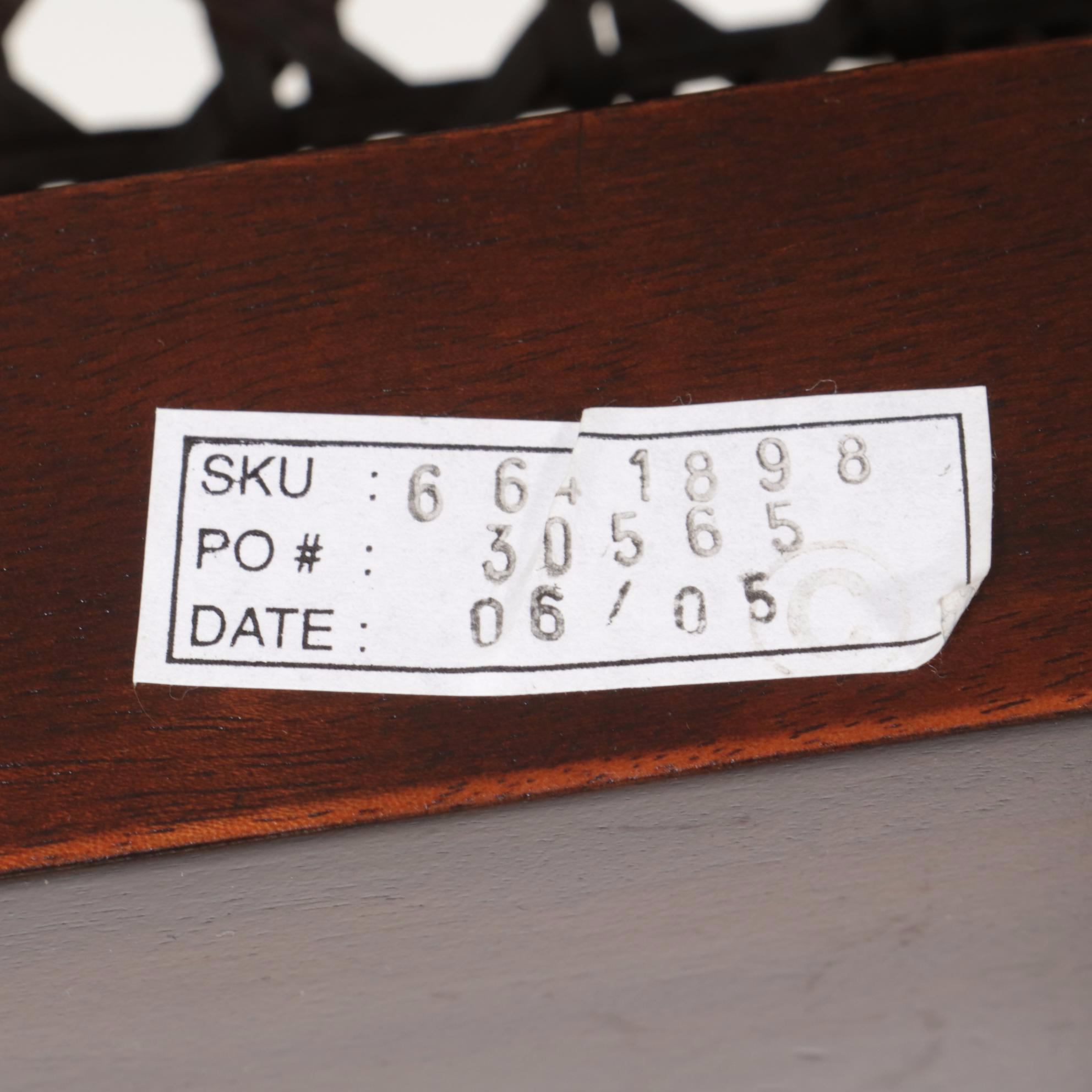 Contemporary Regency Style Caned Plantation Style Lounge Chair