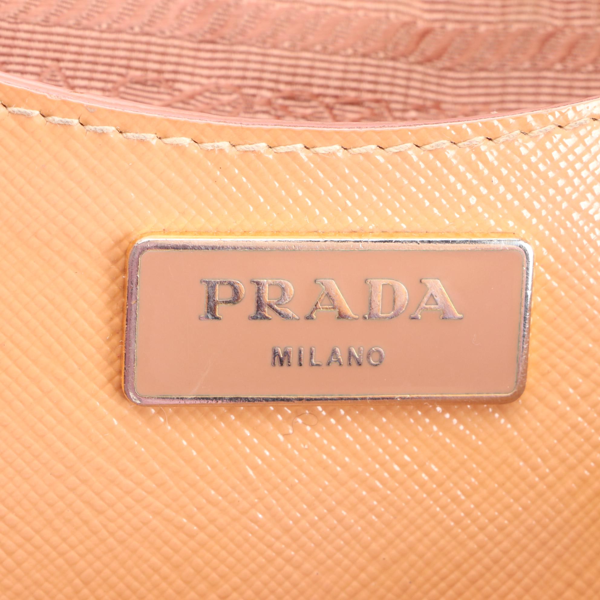 Prada Handbag in Saffiano Patent Leather