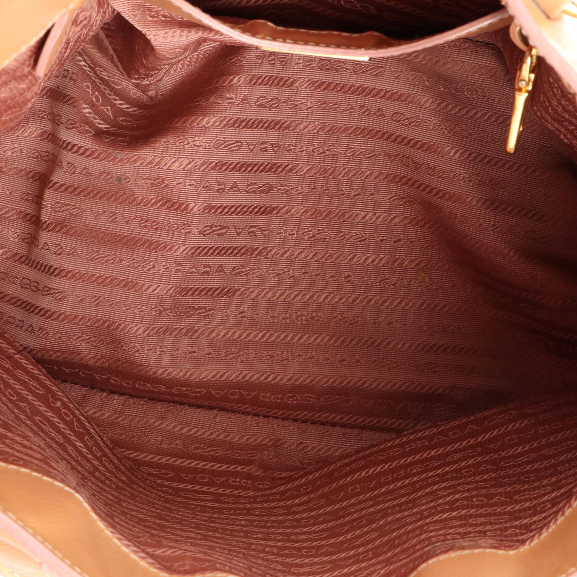 Prada Handbag in Saffiano Patent Leather