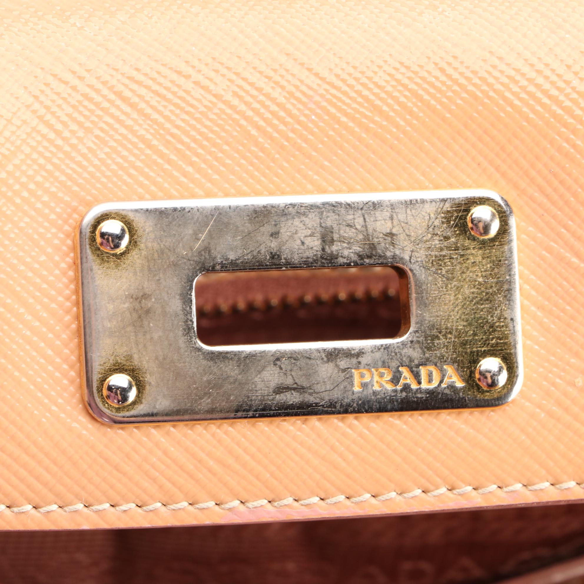 Prada Handbag in Saffiano Patent Leather