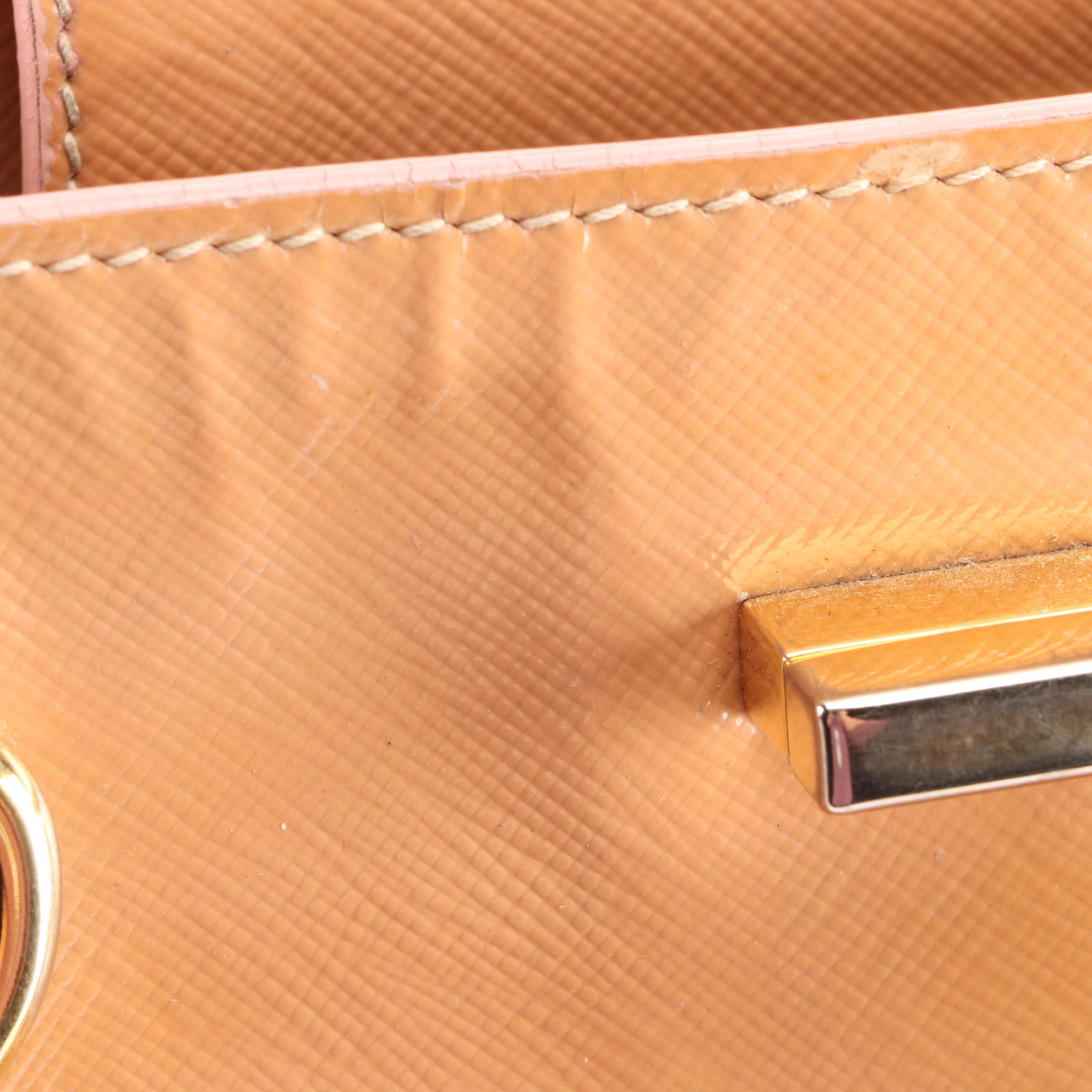 Prada Handbag in Saffiano Patent Leather