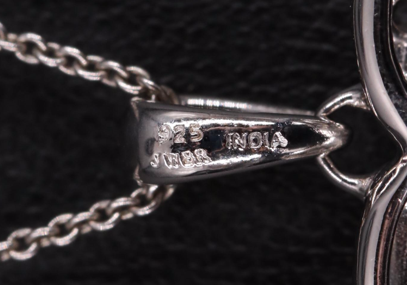 Sterling Silver with Ruby and White Sapphire Heart Pendant Necklace