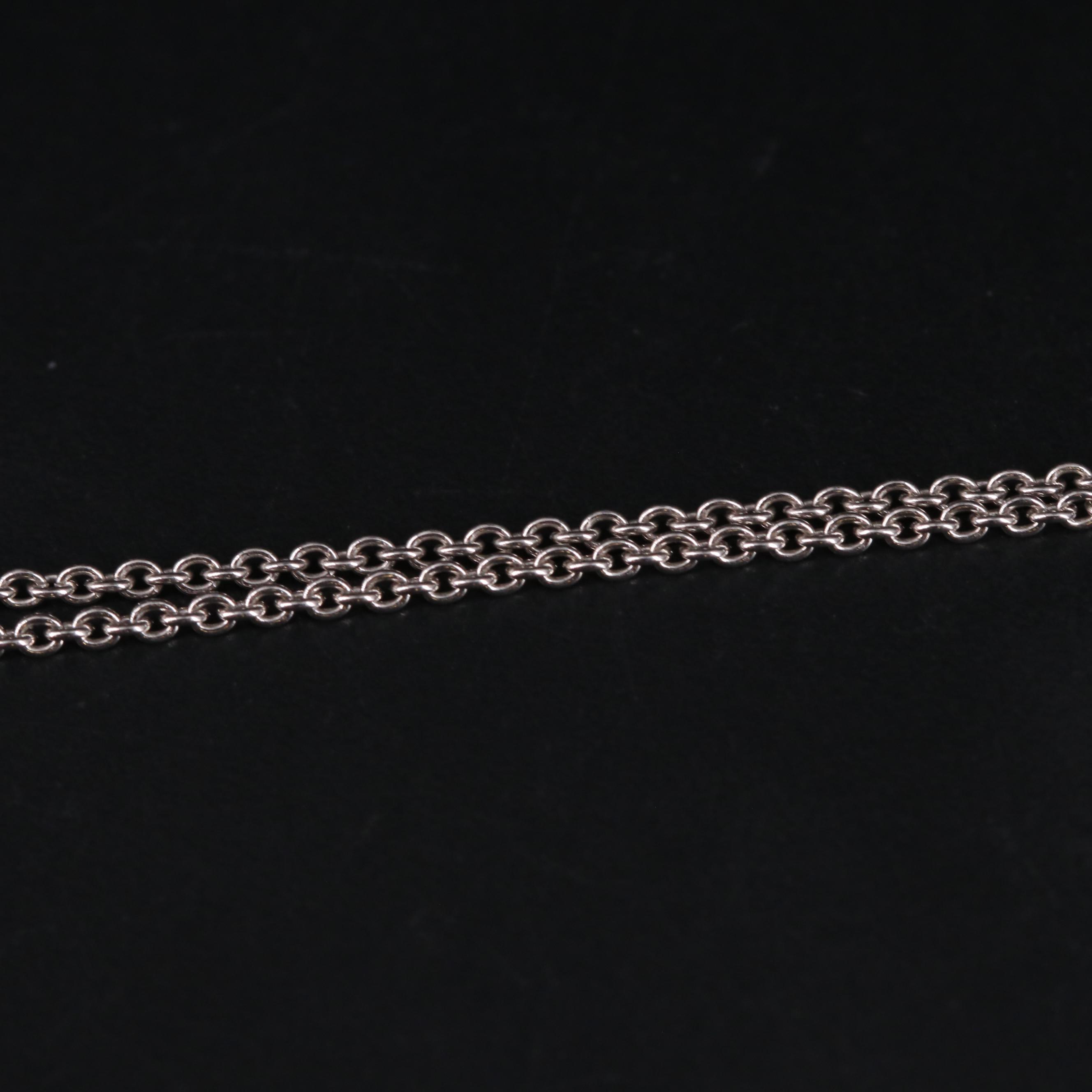 Sterling Silver Ruby with White Sapphire "Mom" Heart Pendant Necklace