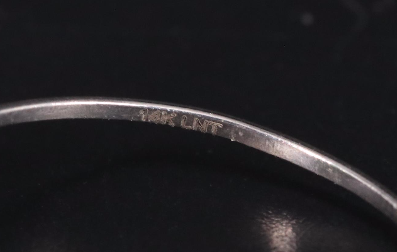 14K Chrome Diopside and Tanzanite Three Stone Ring