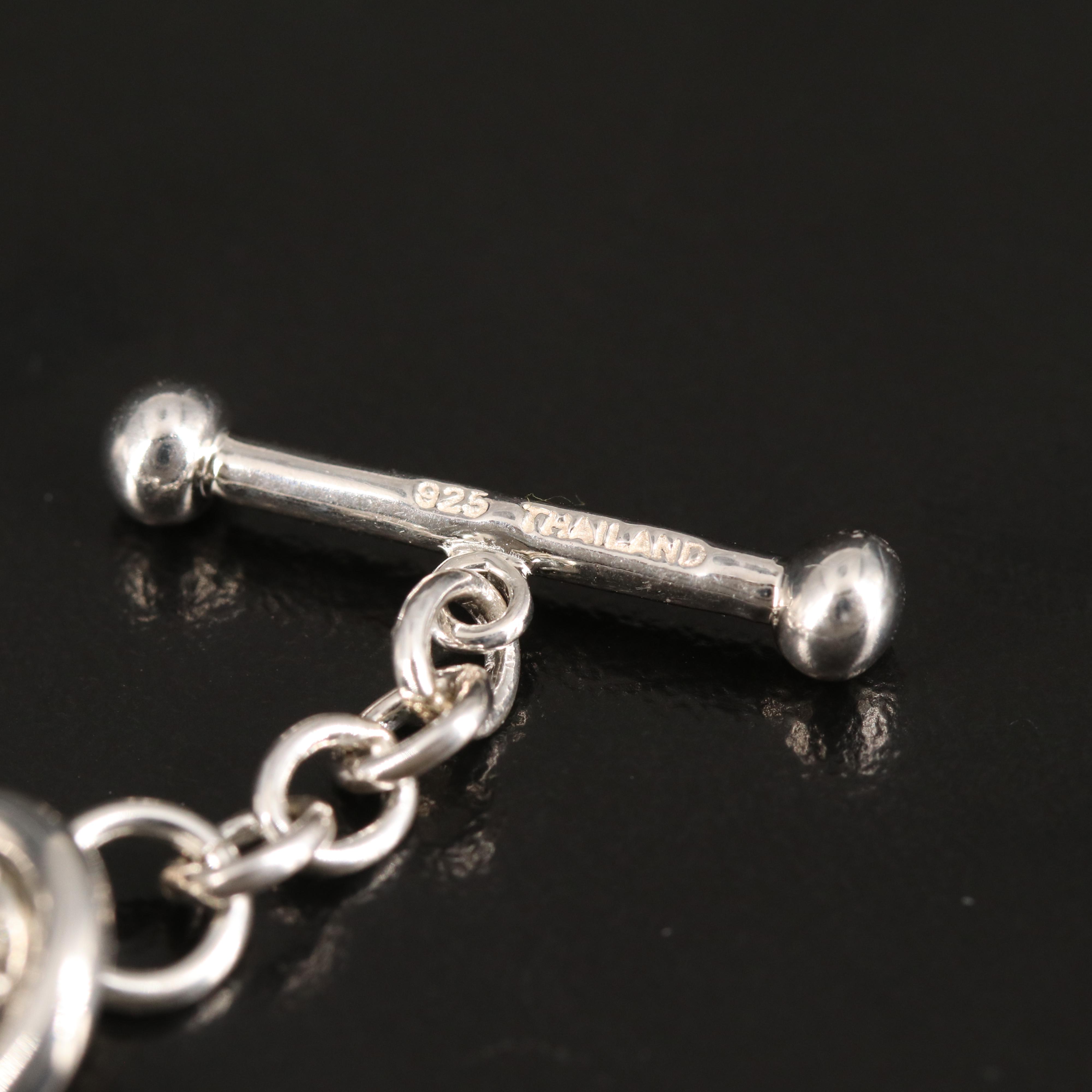 Michael Dawkins Sterling Citrine, Mother-of-Pearl and Quartz Necklace