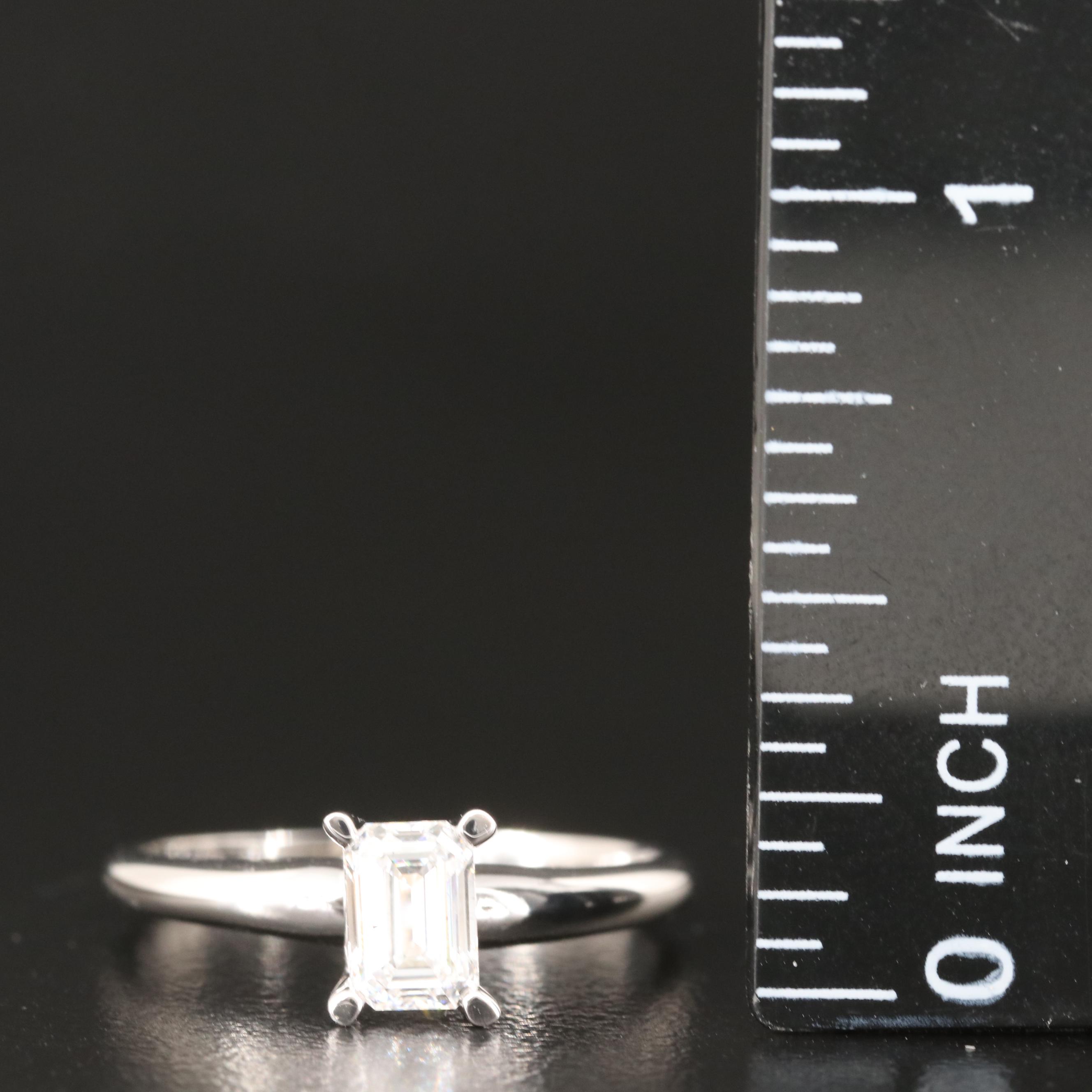 14K 0.55 CT Lab Grown Diamond Ring