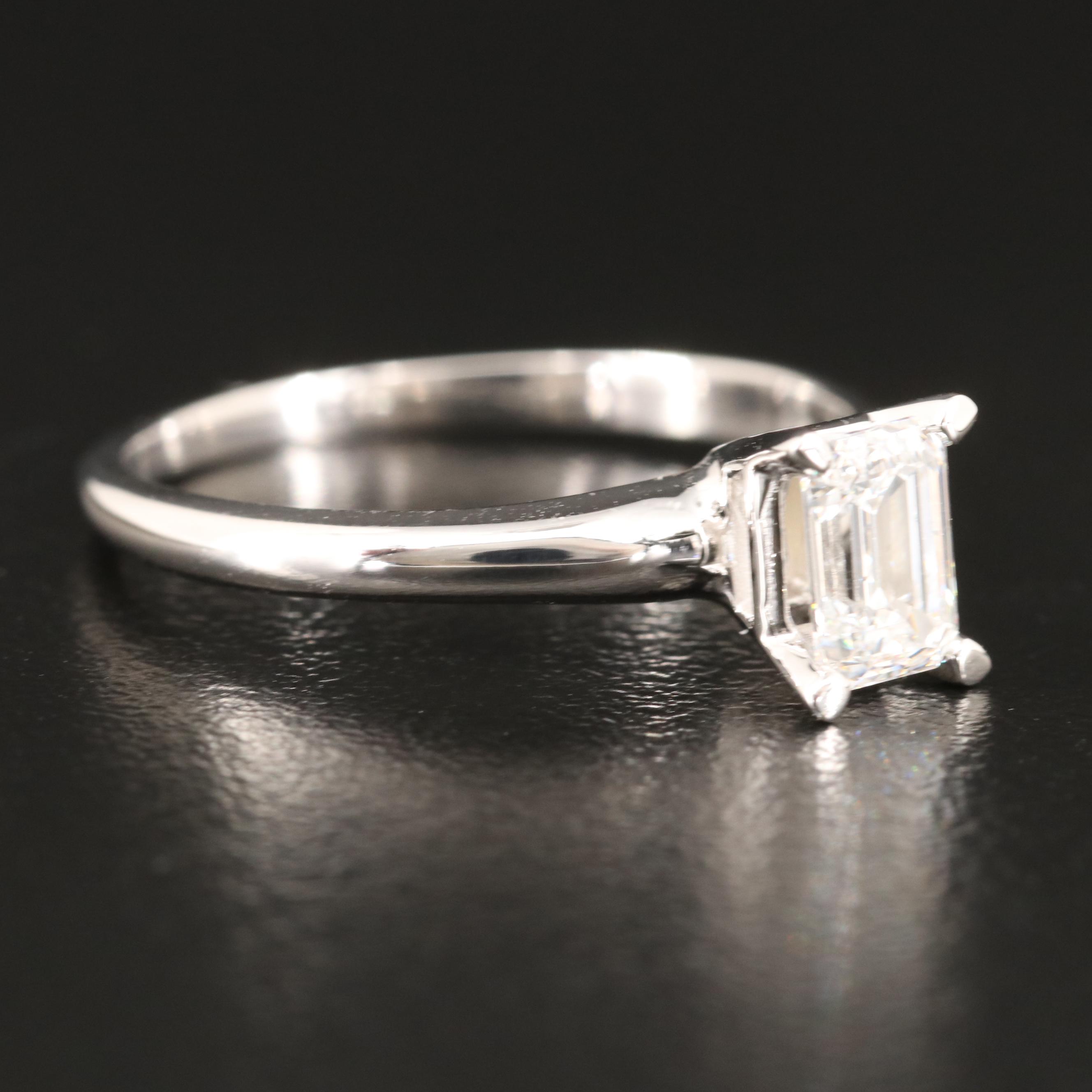 14K 0.55 CT Lab Grown Diamond Ring