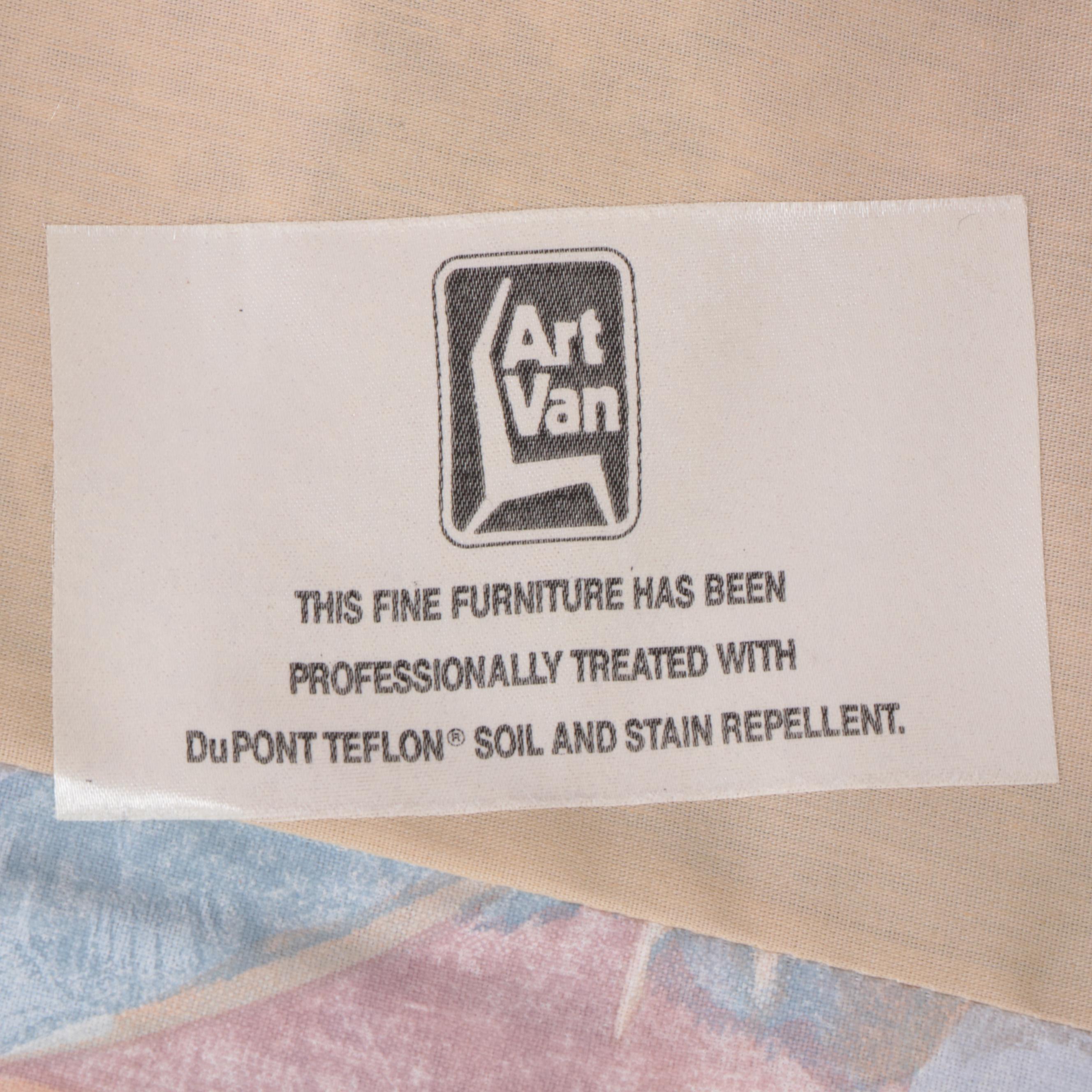 Ayers Furniture Cerused Rattan Patio Armchair and Footstool