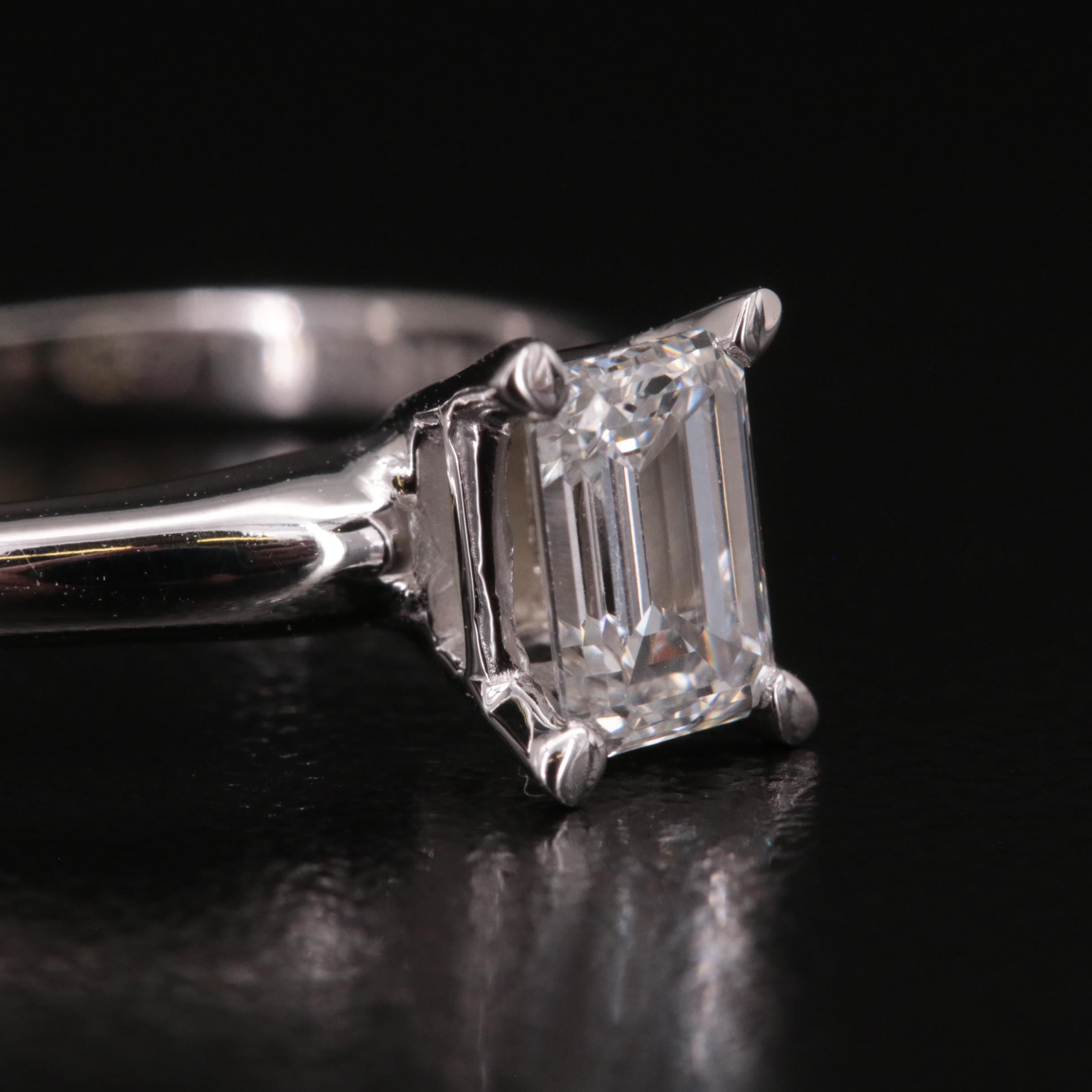 14K 0.56 CT Lab Grown Diamond Solitaire Ring