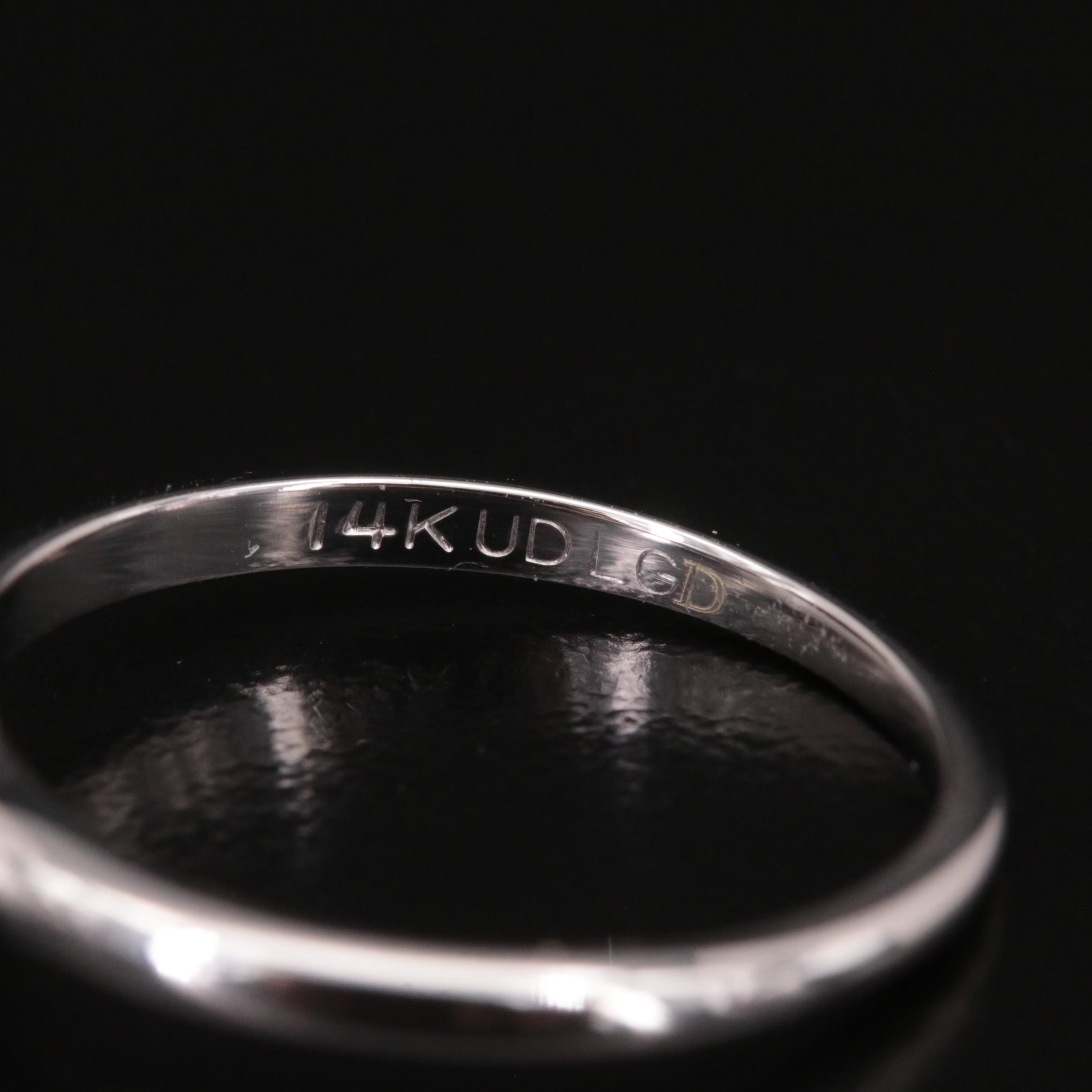 14K 0.56 CT Lab Grown Diamond Solitaire Ring