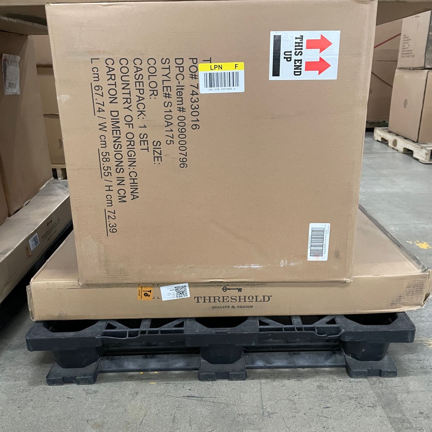 Four Project 62 Henning Dining Chairs and Threshold Fernhill Patio Dining Table