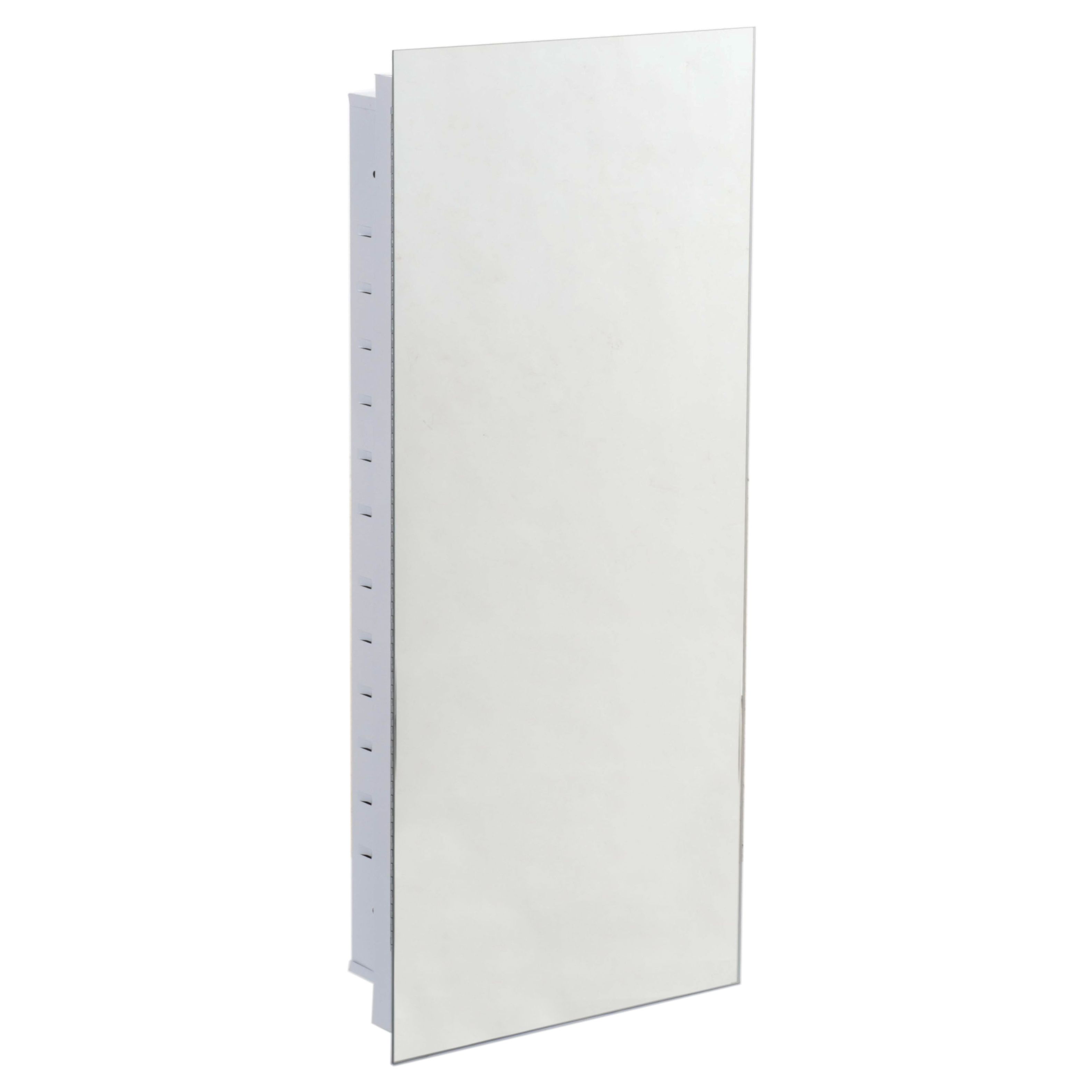 Recessed Mount Mirrored Single Door Medicine Cabinet
