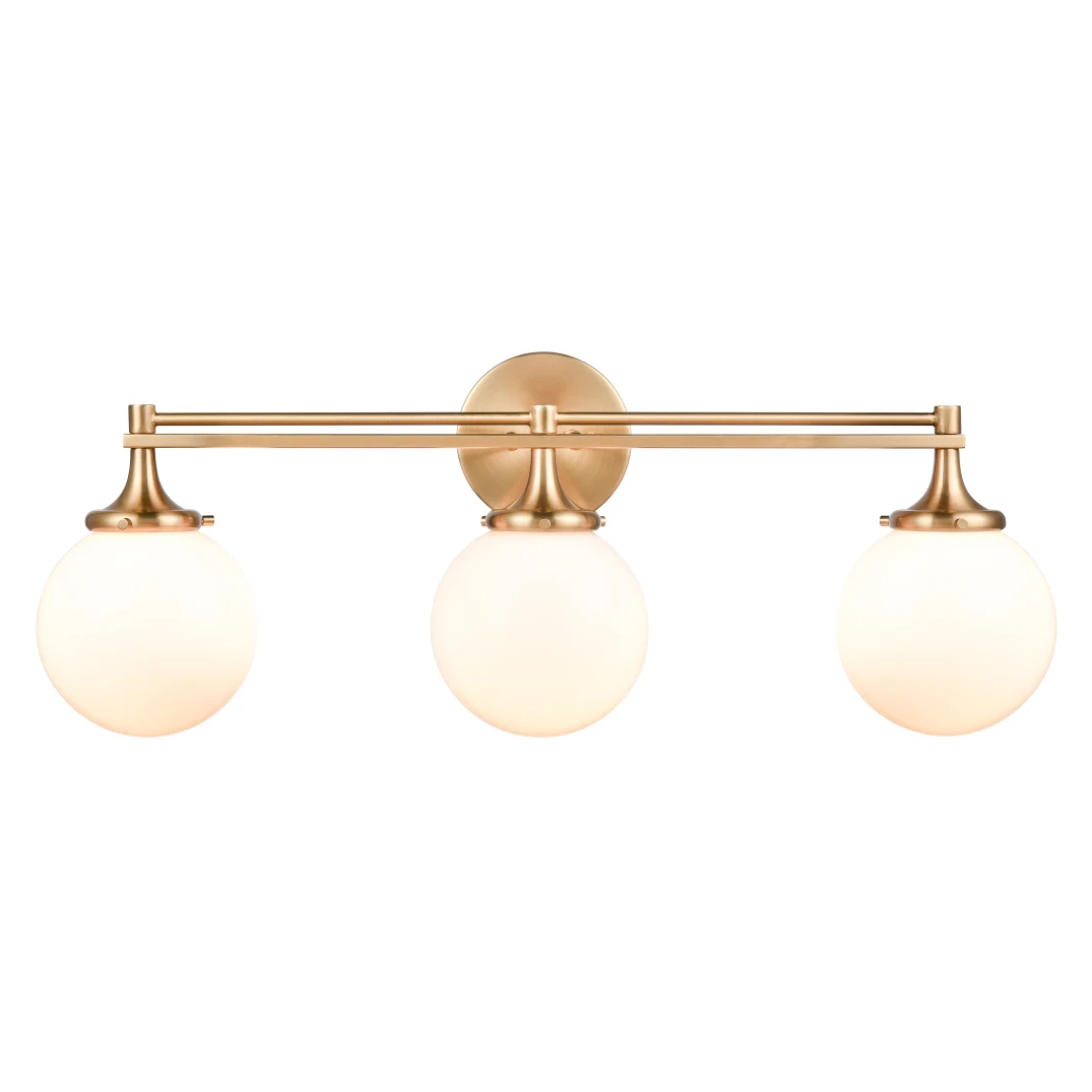 Brushed Gold Bathroom Vanity Light