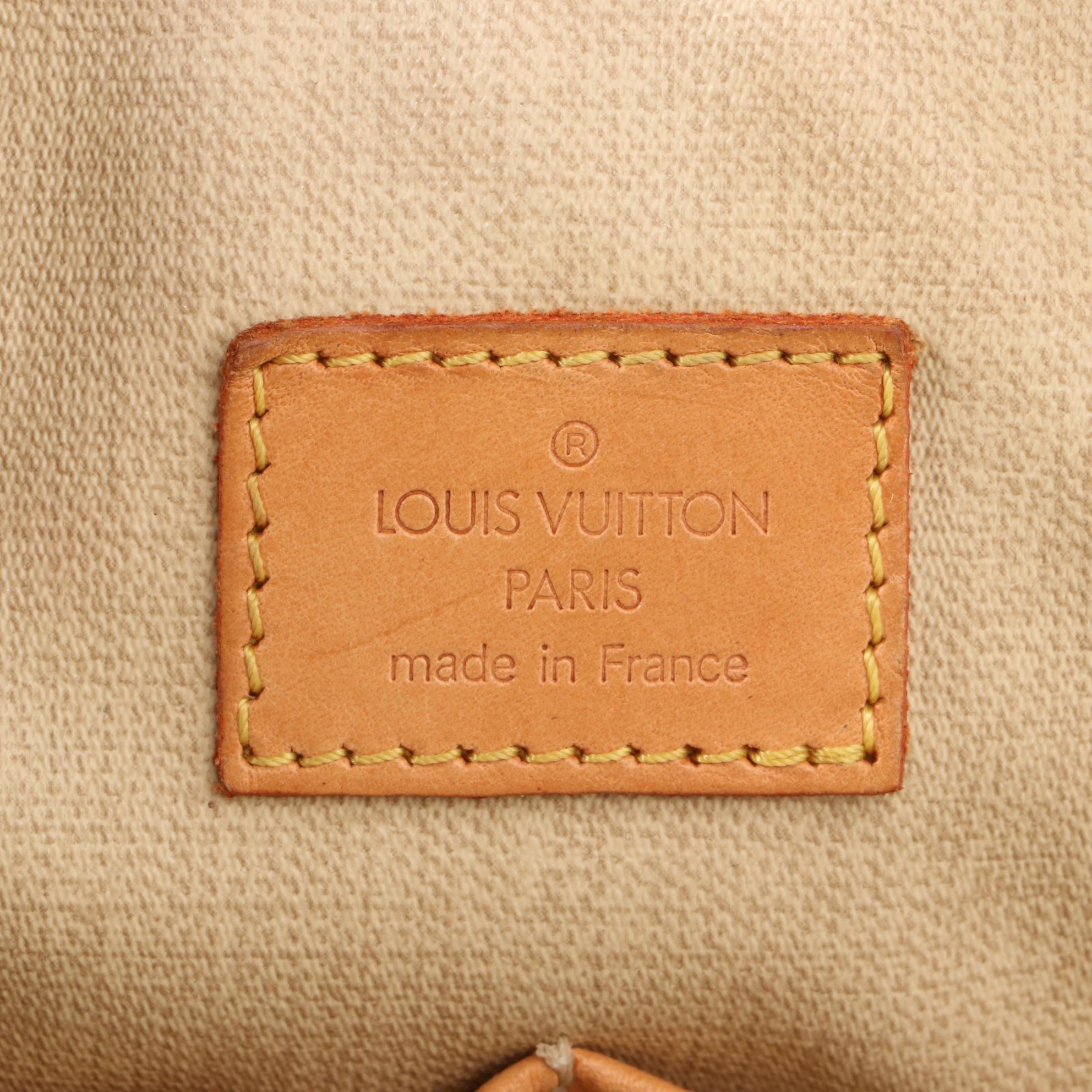 Louis Vuitton Trouville Bag in Monogram Canvas and Vachetta Leather