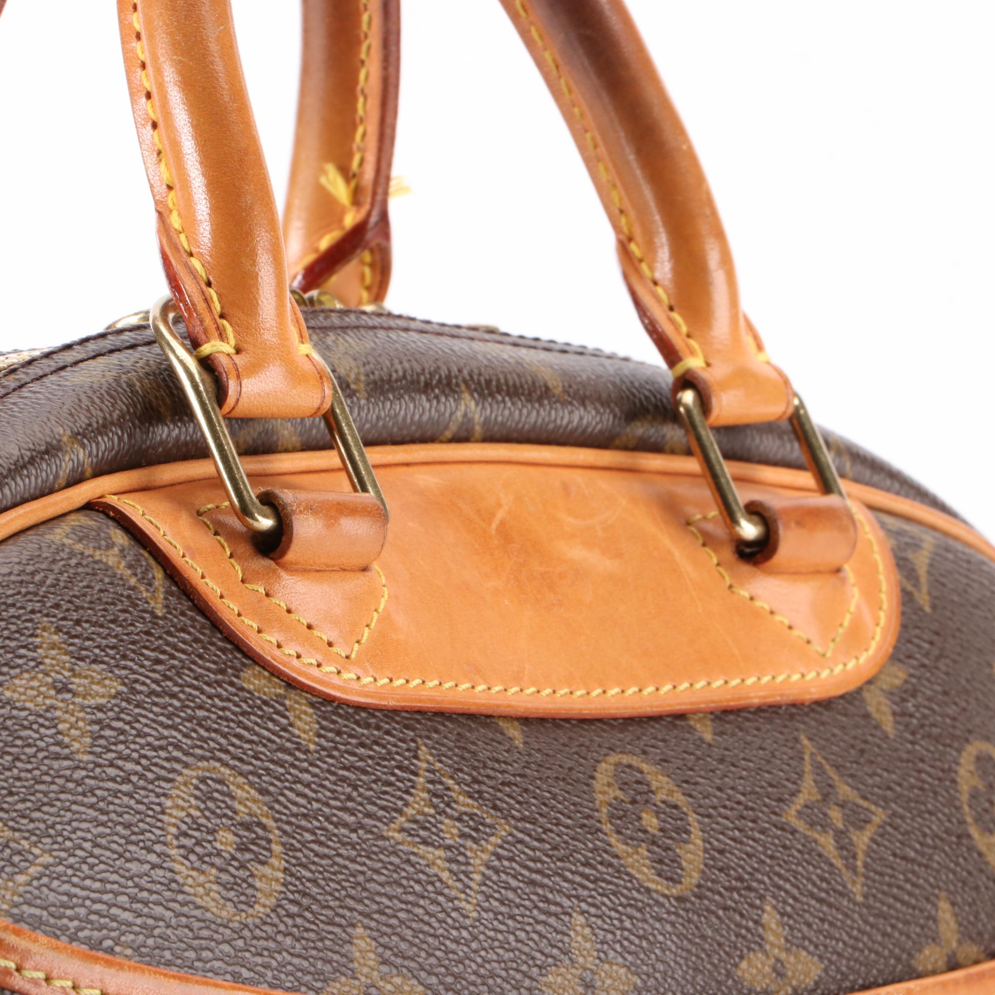 Louis Vuitton Trouville Bag in Monogram Canvas and Vachetta Leather