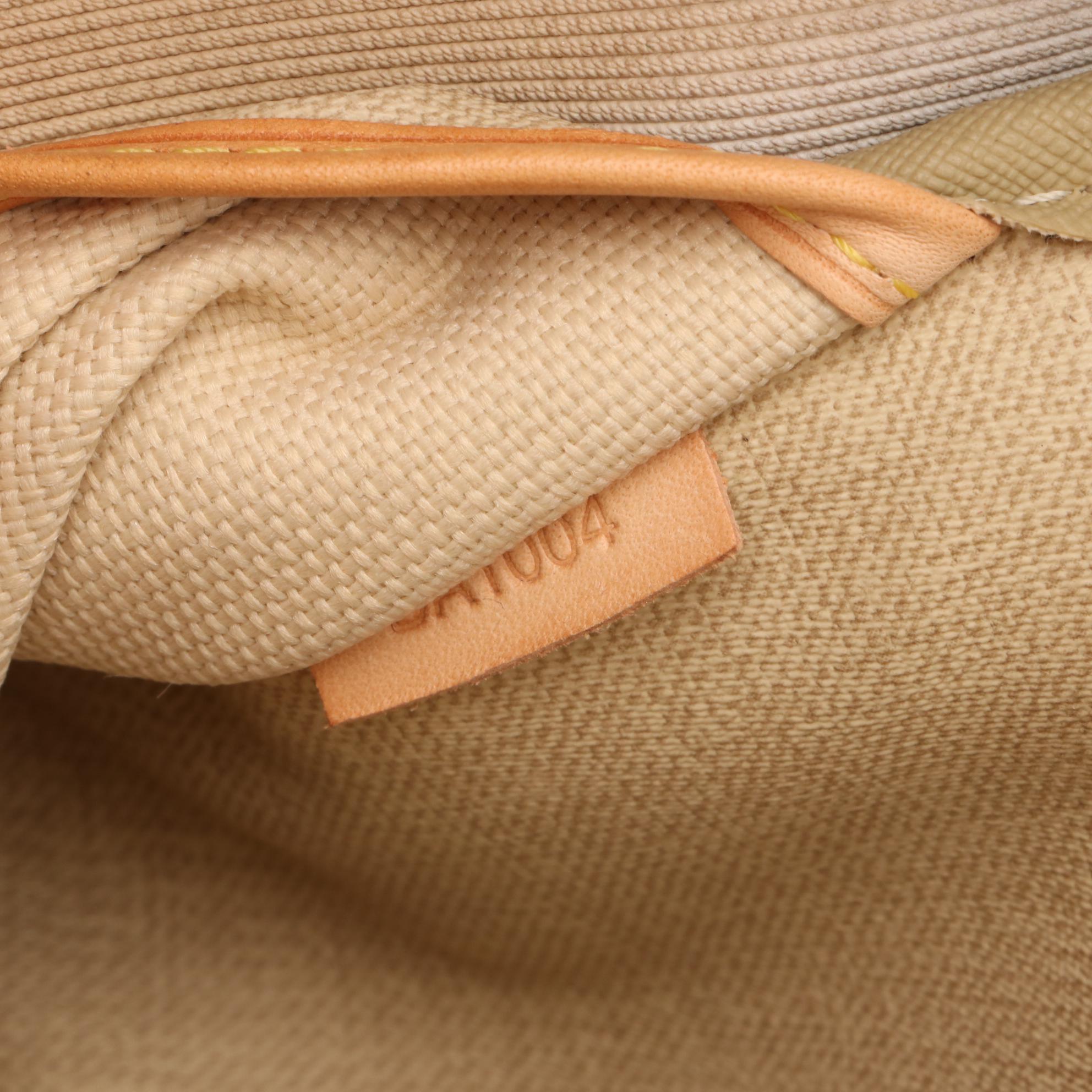 Louis Vuitton Trouville Bag in Monogram Canvas and Vachetta Leather