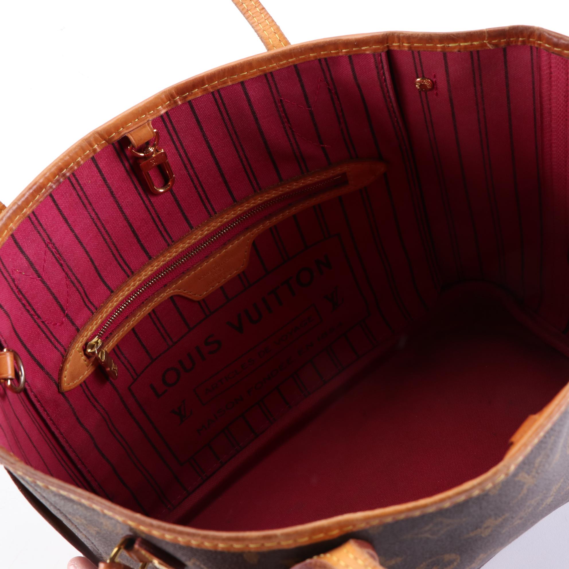 Louis Vuitton Neverfull PM Tote in Monogram Canvas/Vachetta Leather with Box