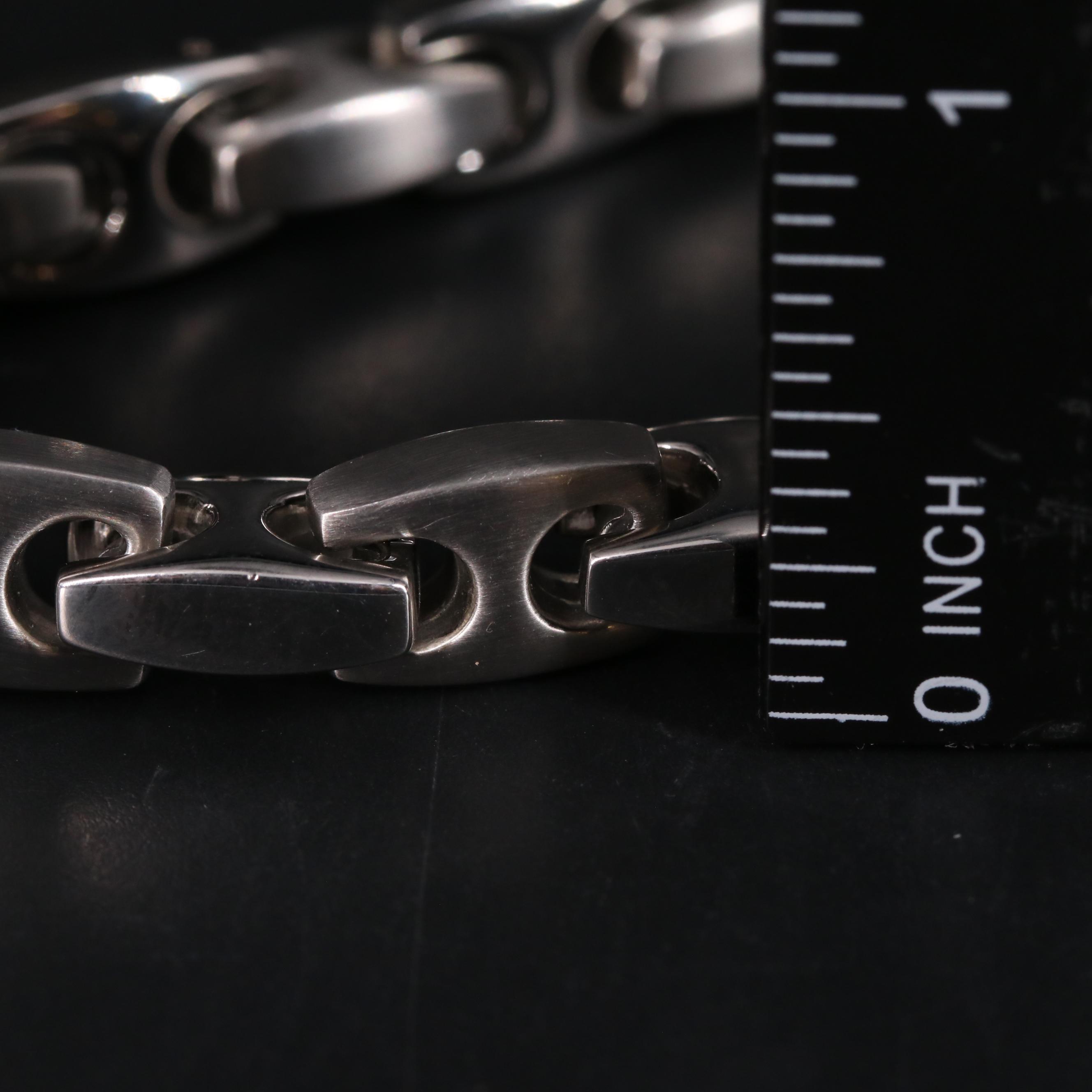 Stainless Steel Boston Chain Necklace