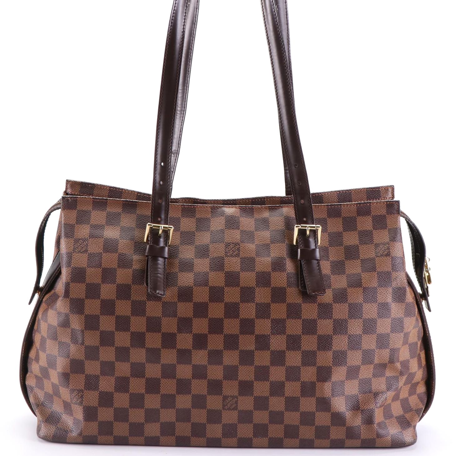 Louis Vuitton Chelsea Bag in Damier Ebene Canvas