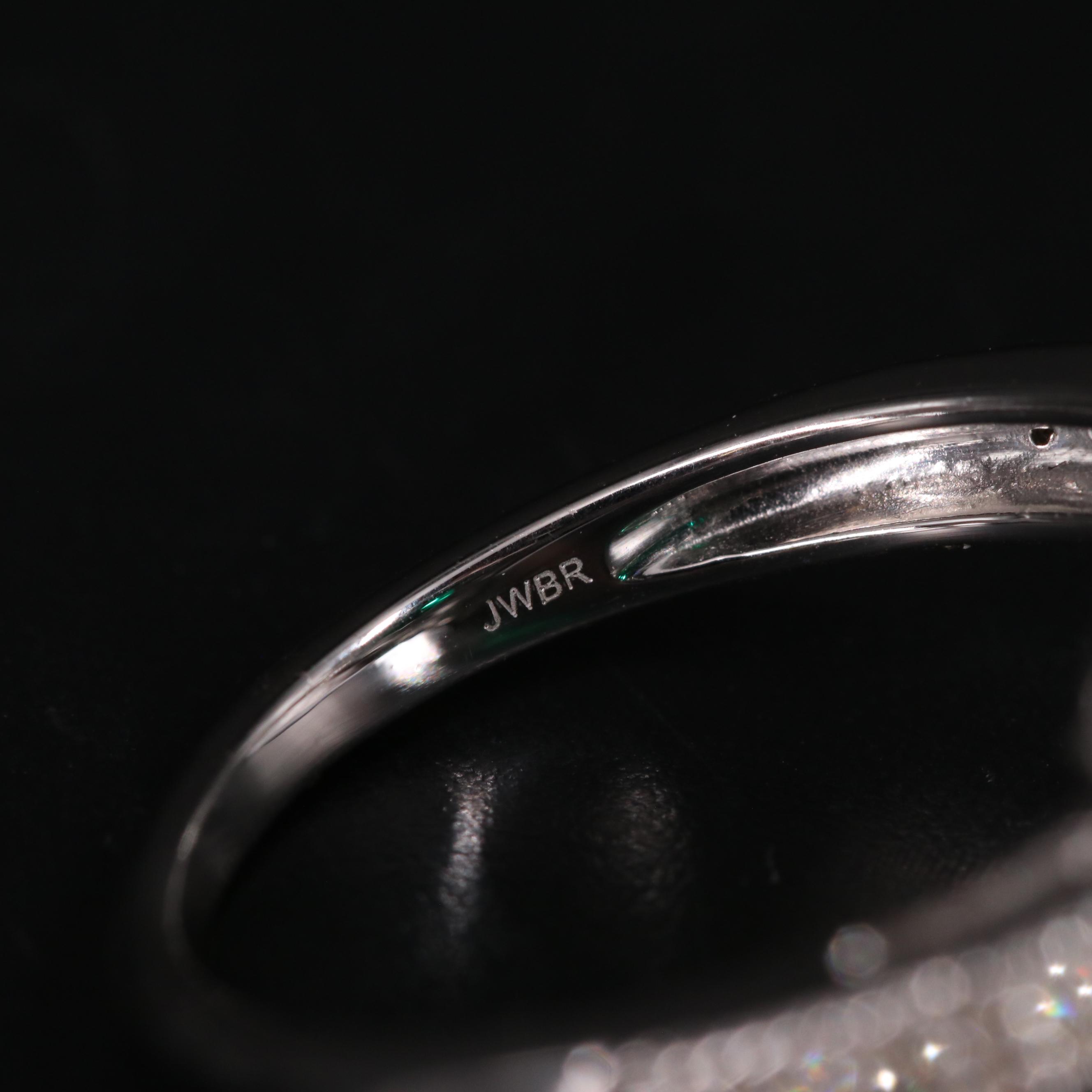 Sterling Silver Emerald Ring