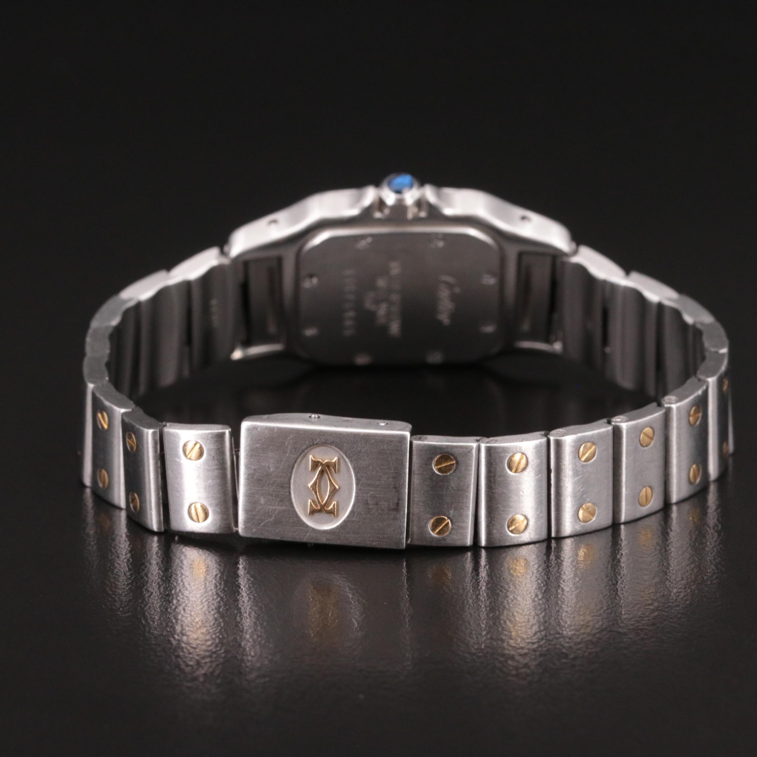 Cartier Santos de Cartier 18K and Stainless Steel Watch
