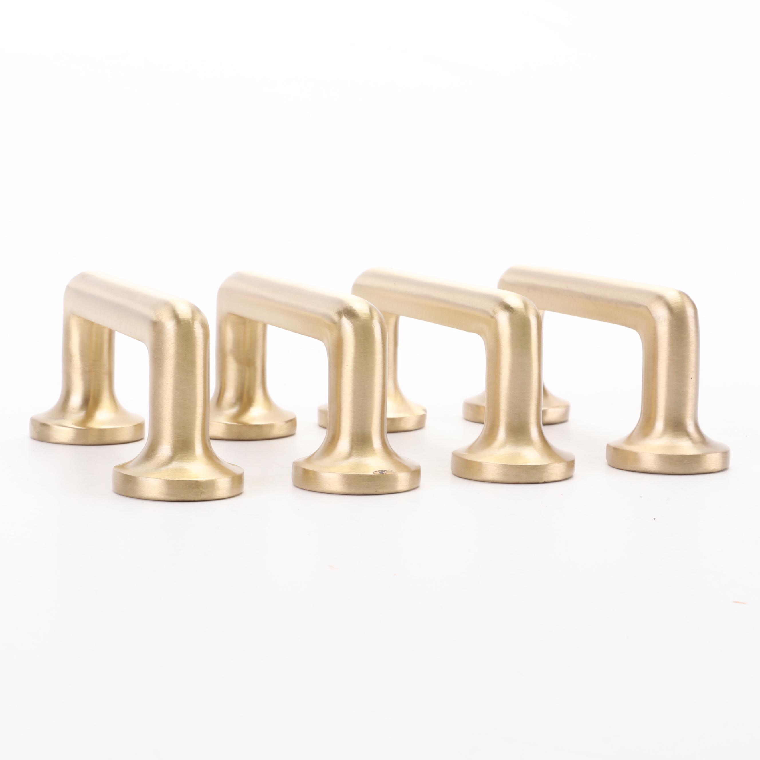 Satin Brass Cabinet Pulls