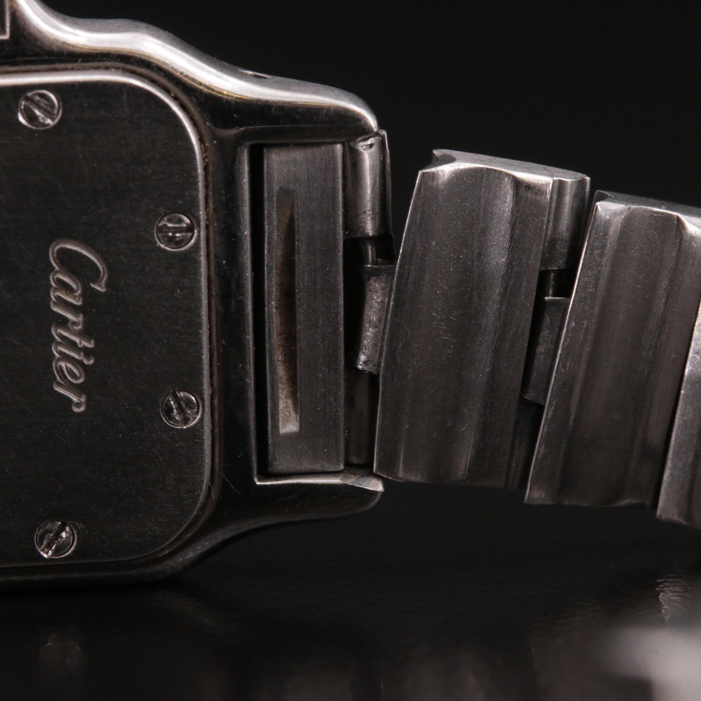 Cartier Santos de Cartier 18K and Stainless Steel Watch