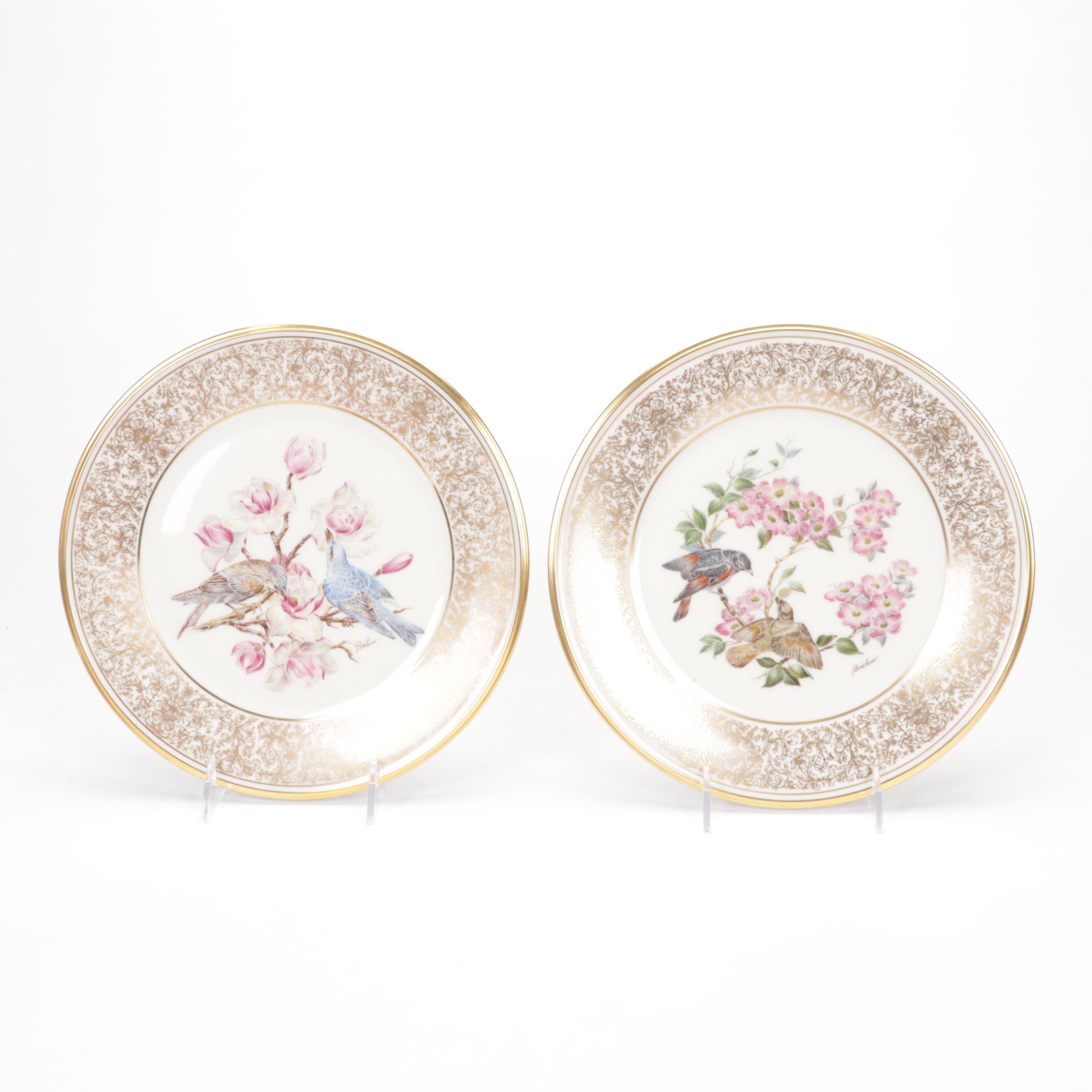 "Meadowlark" and Other Lenox and Boehm China Collaborative Collector Plates