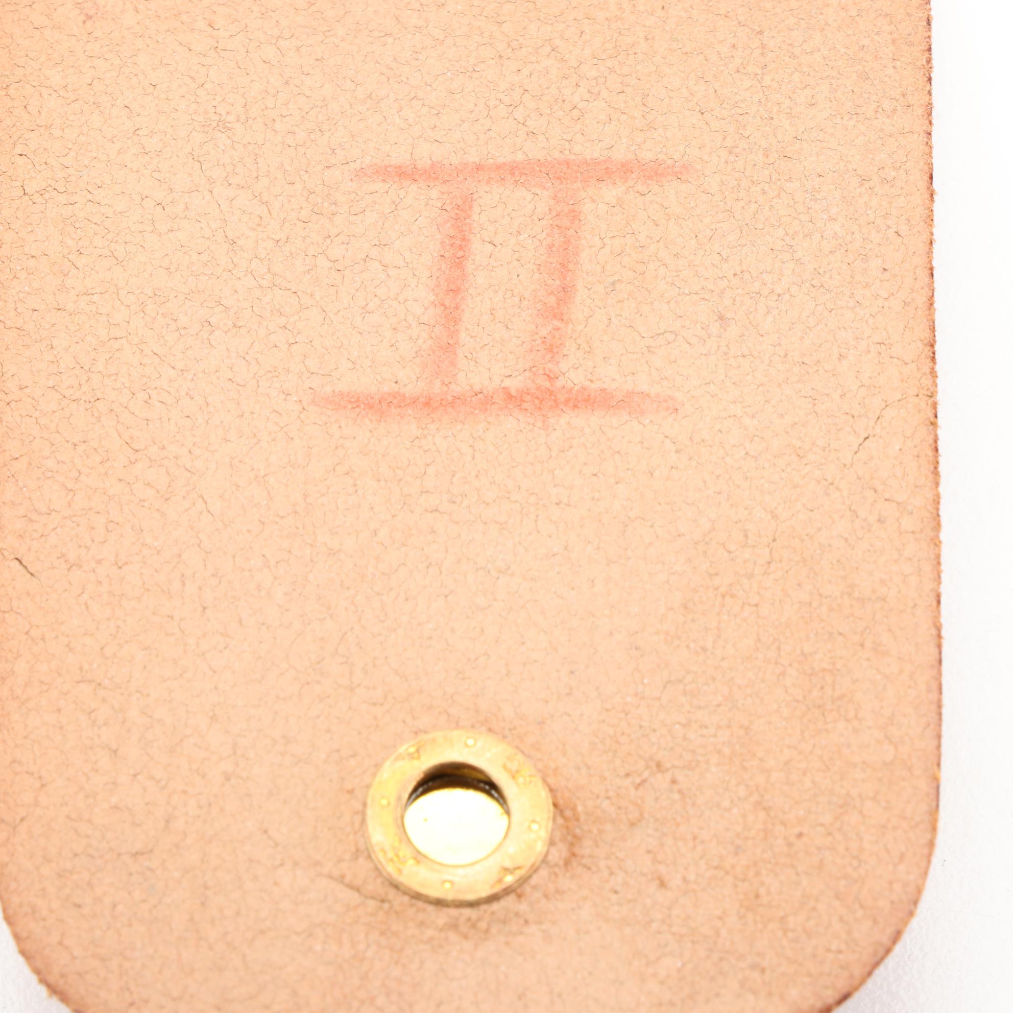 Vintage Louis Vuitton Steamer Trunk Skeleton Keys with Key Holders