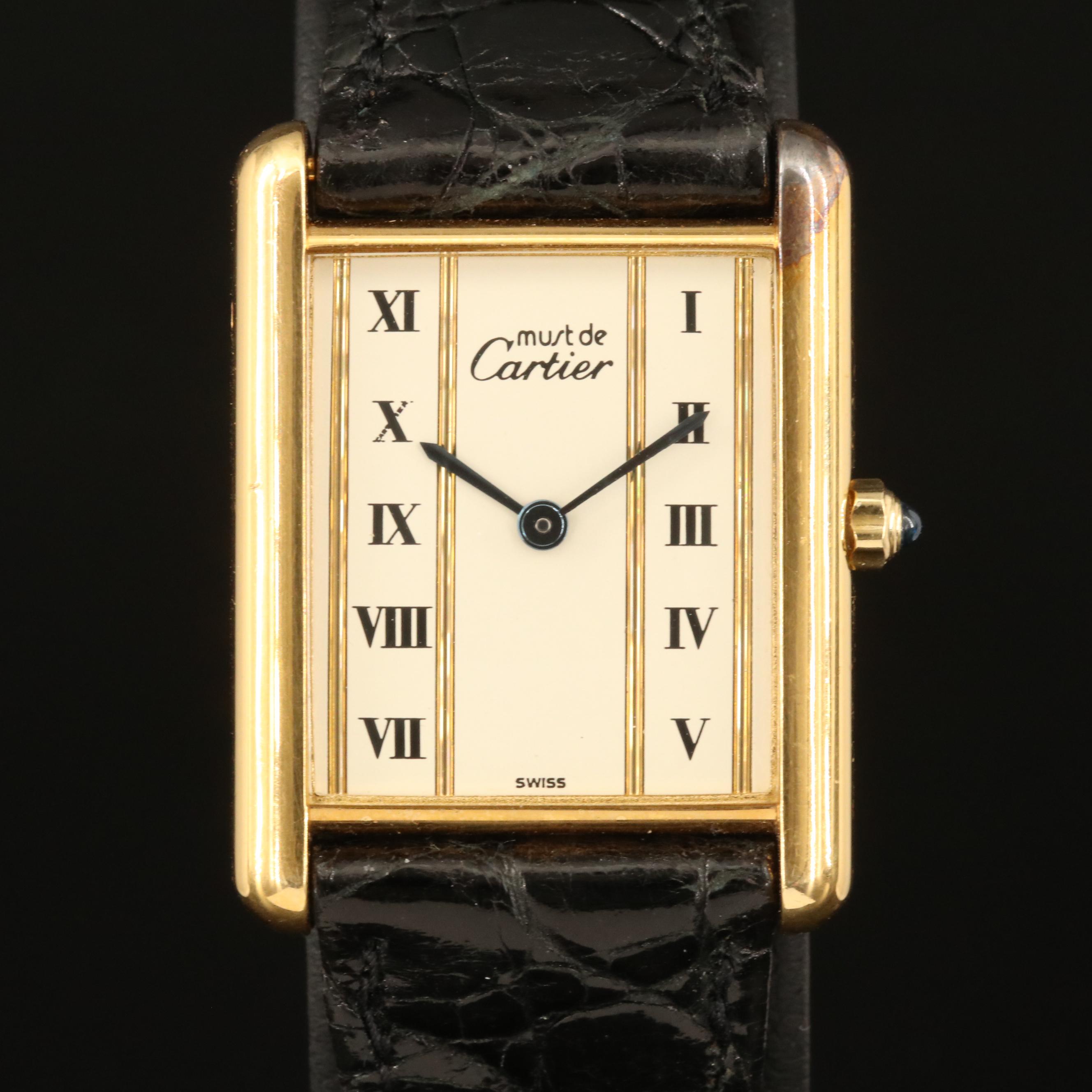 Cartier Must de Cartier Tank Quartz Watch