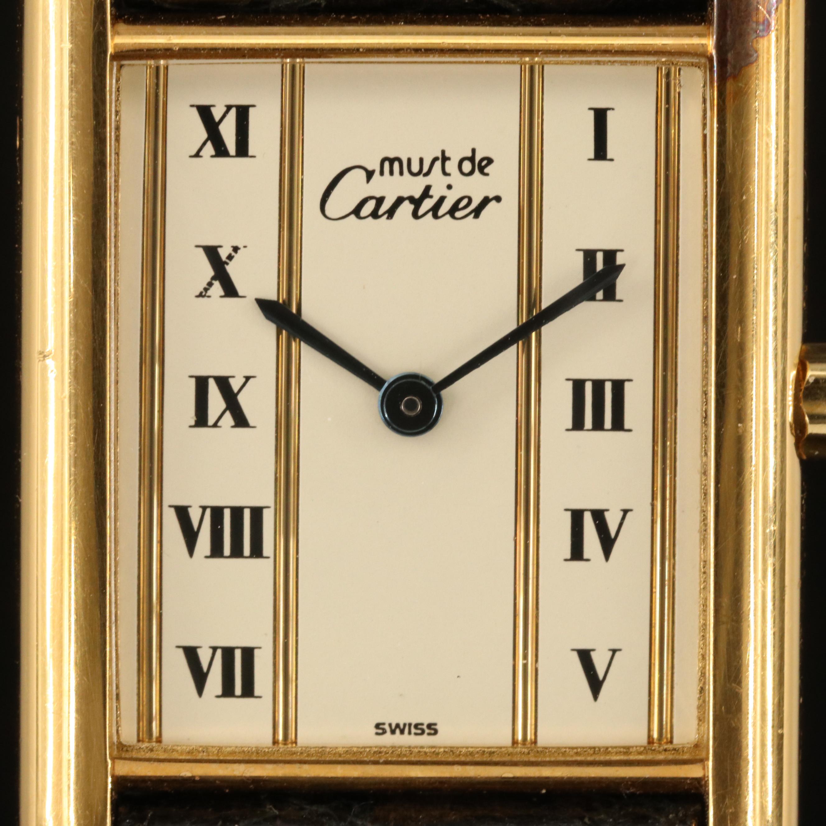 Cartier Must de Cartier Tank Quartz Watch