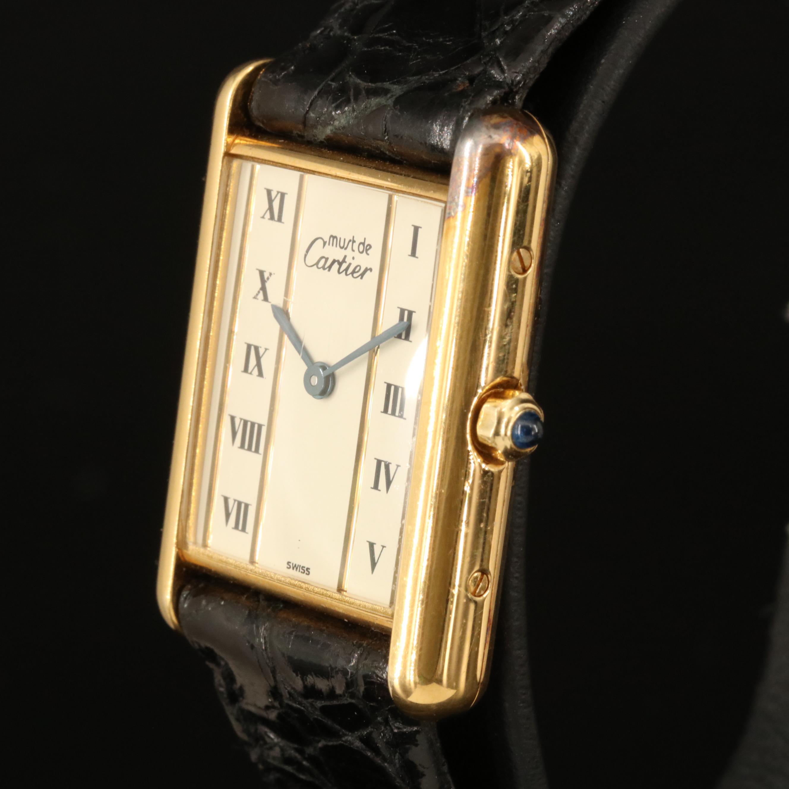 Cartier Must de Cartier Tank Quartz Watch